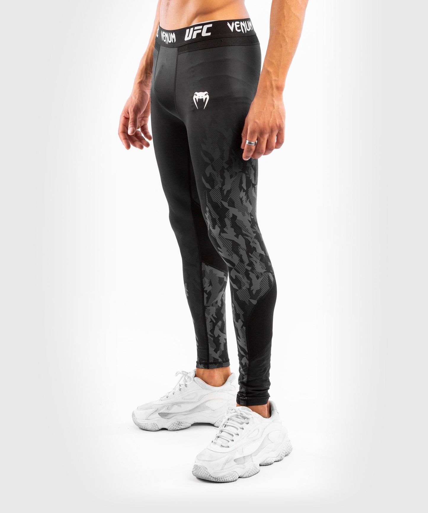 Pantalon de Compression Homme UFC Venum Authentic Fight Week - Noir
