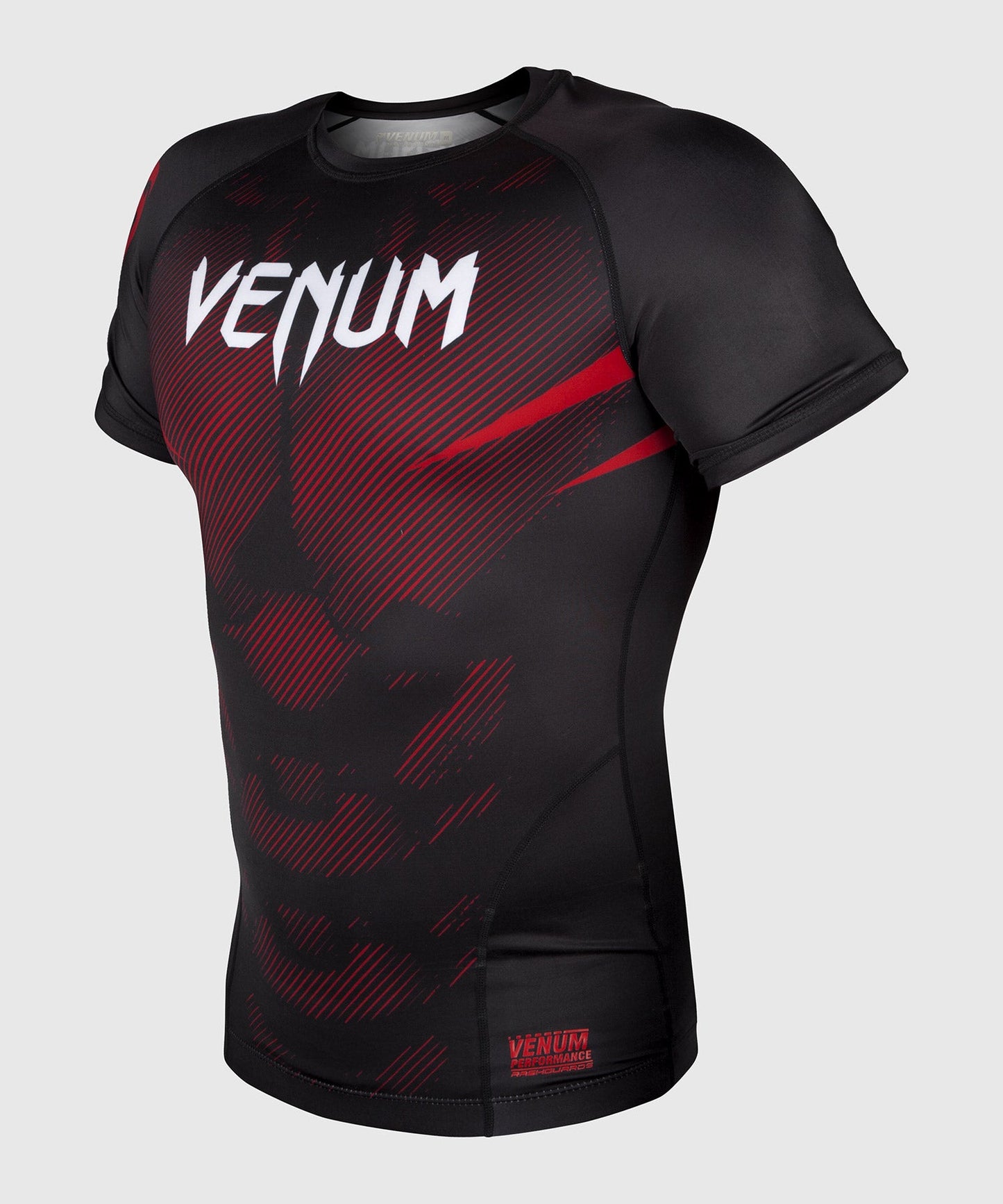 Venum NoGi 2.0 Rashguard - Kurzarm IBJJF approved - Schwarz