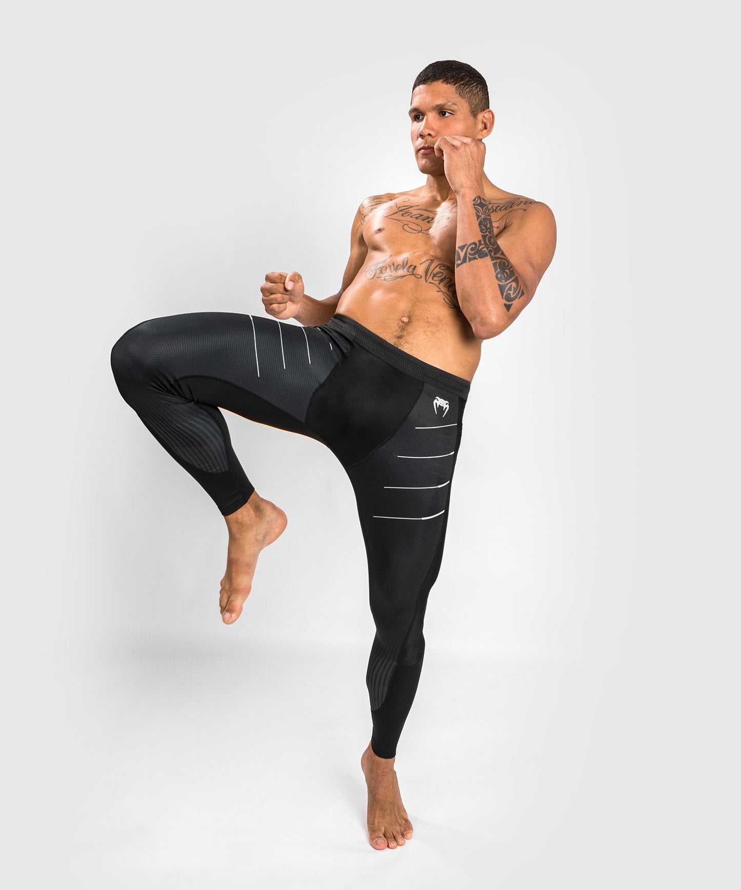Venum Biomecha Spats - Schwarz/Grau
