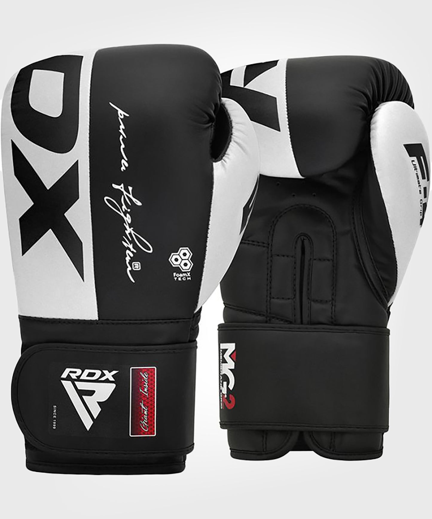 RDX F4 Boxhandschuhe - Weiß/Schwarz