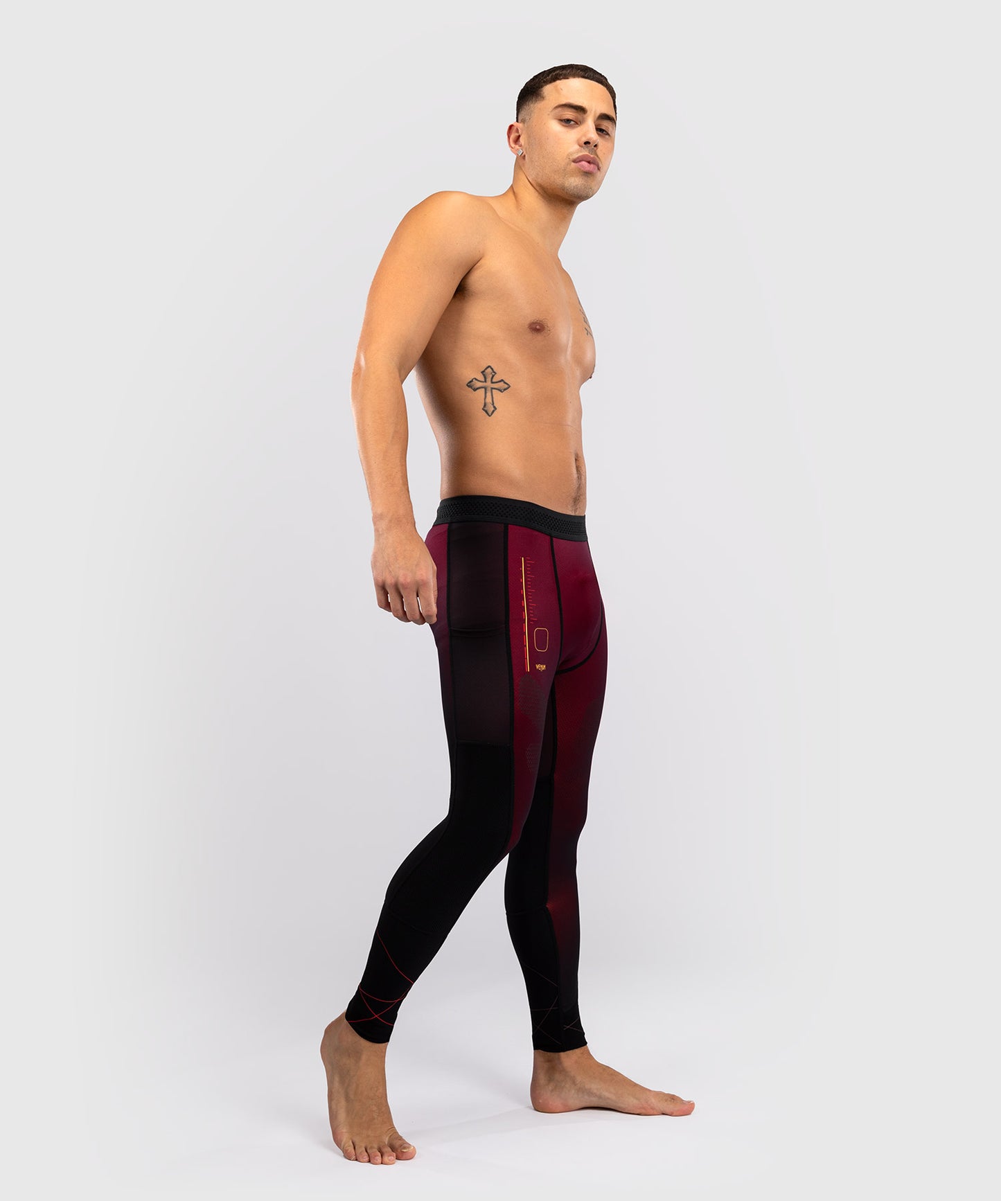 Venum Tactical XT Spats- schwarz/burgund/gold
