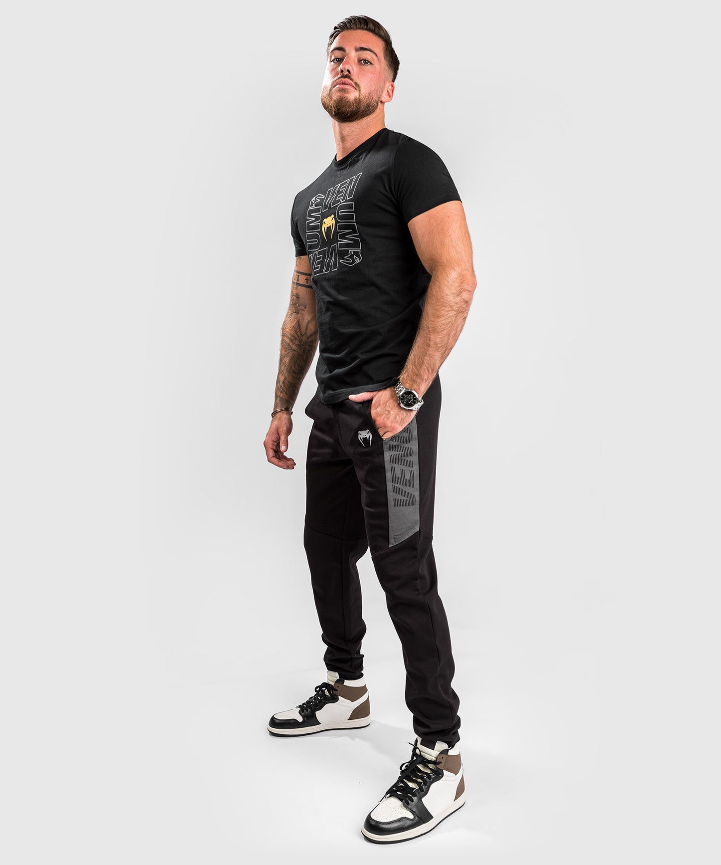 Venum Arena T-Shirt - Schwarz/Gold