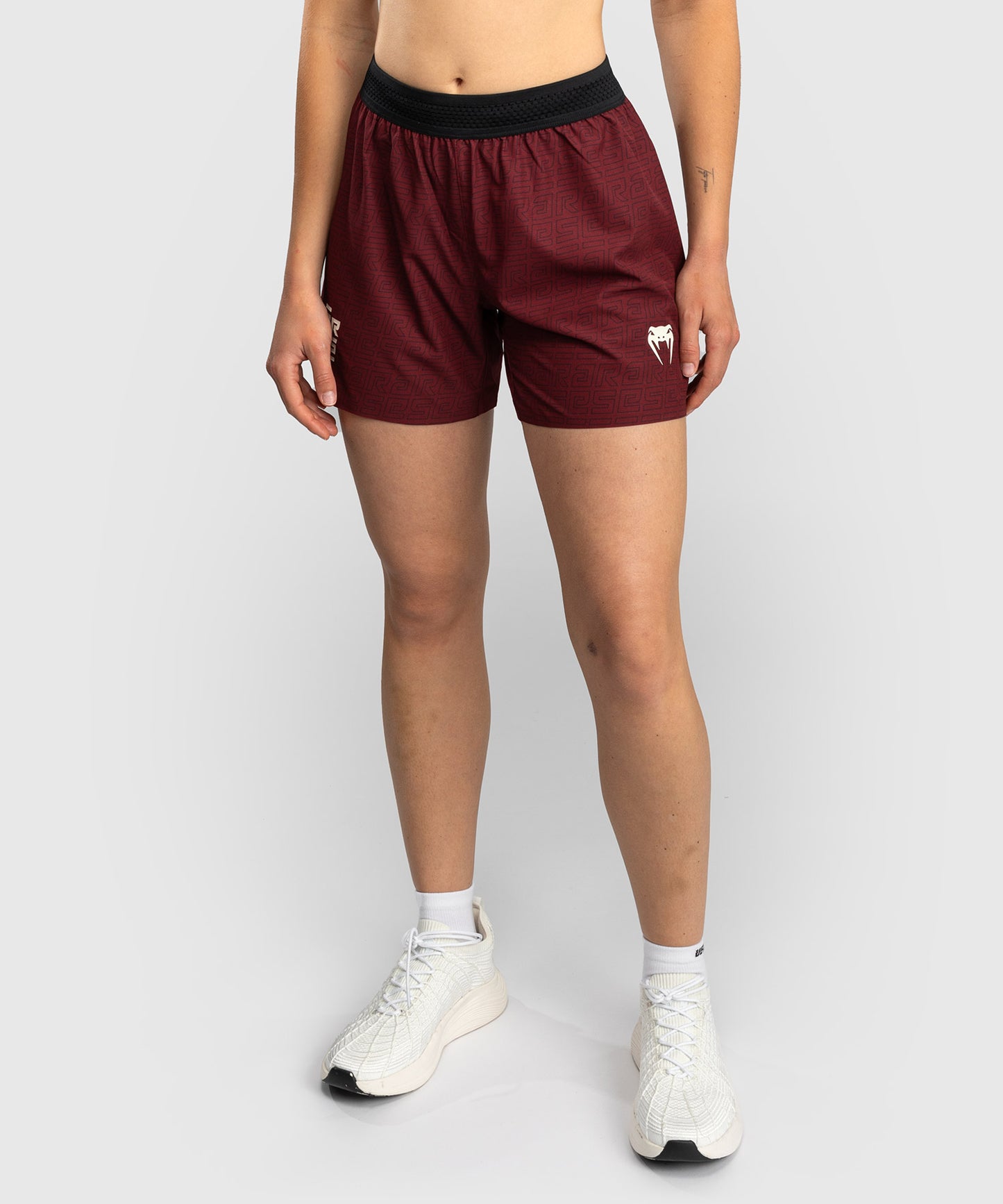 Venum x Ares Women’s Training Shorts - Burgundy