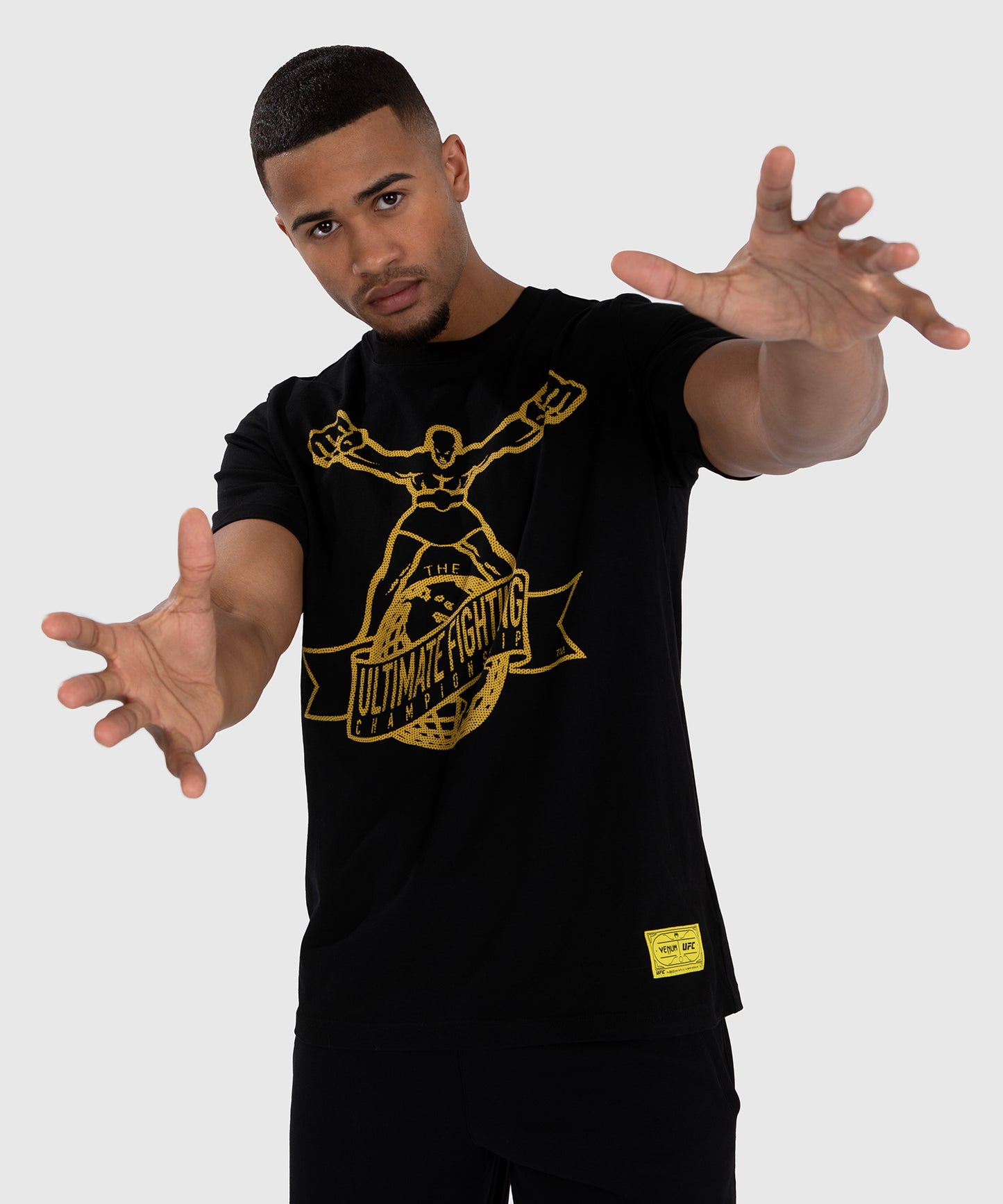 T-Shirt UFC by Venum Ulti-Man - Noir/Jaune