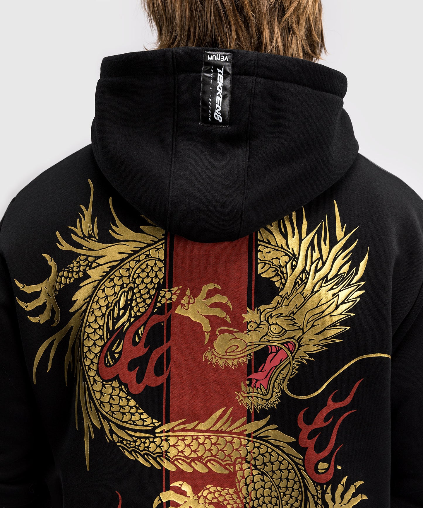 Sweatshirt à capuche Venum x TEKKEN 8 - Marshall Law - Noir/Rouge/Or
