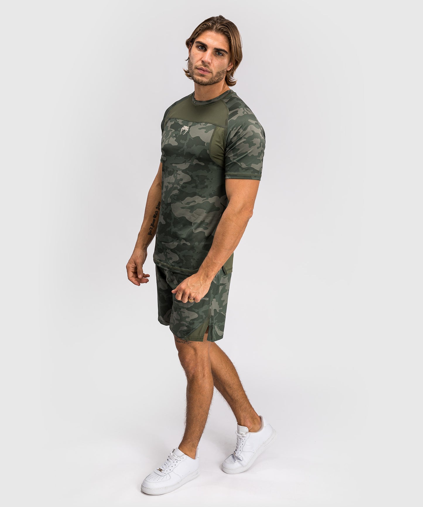 Venum G-Fit Air Herren Dry-Tech T-Shirt - Army Camouflage