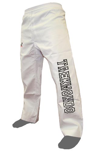 Fujimae Master Dobok Schwarzer Revers - Gerippter Stoff