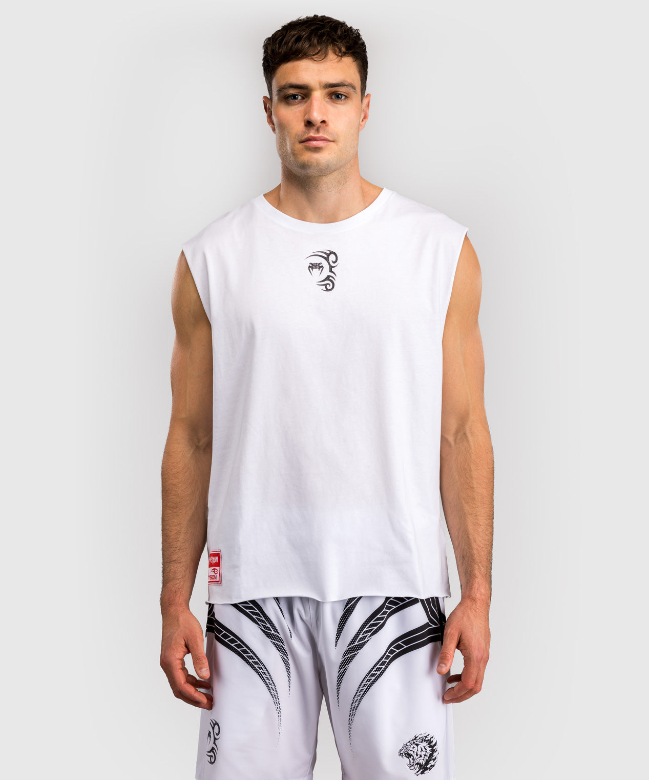 T-shirt sans manches Venum x Mike Tyson Tiger - Blanc Optique