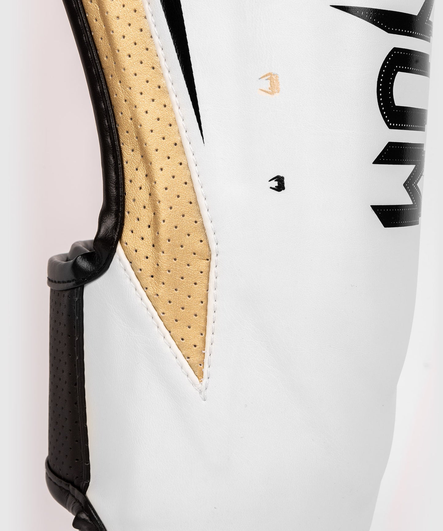 Venum Elite Evo Schienbeinschoner - Weiß/Gold