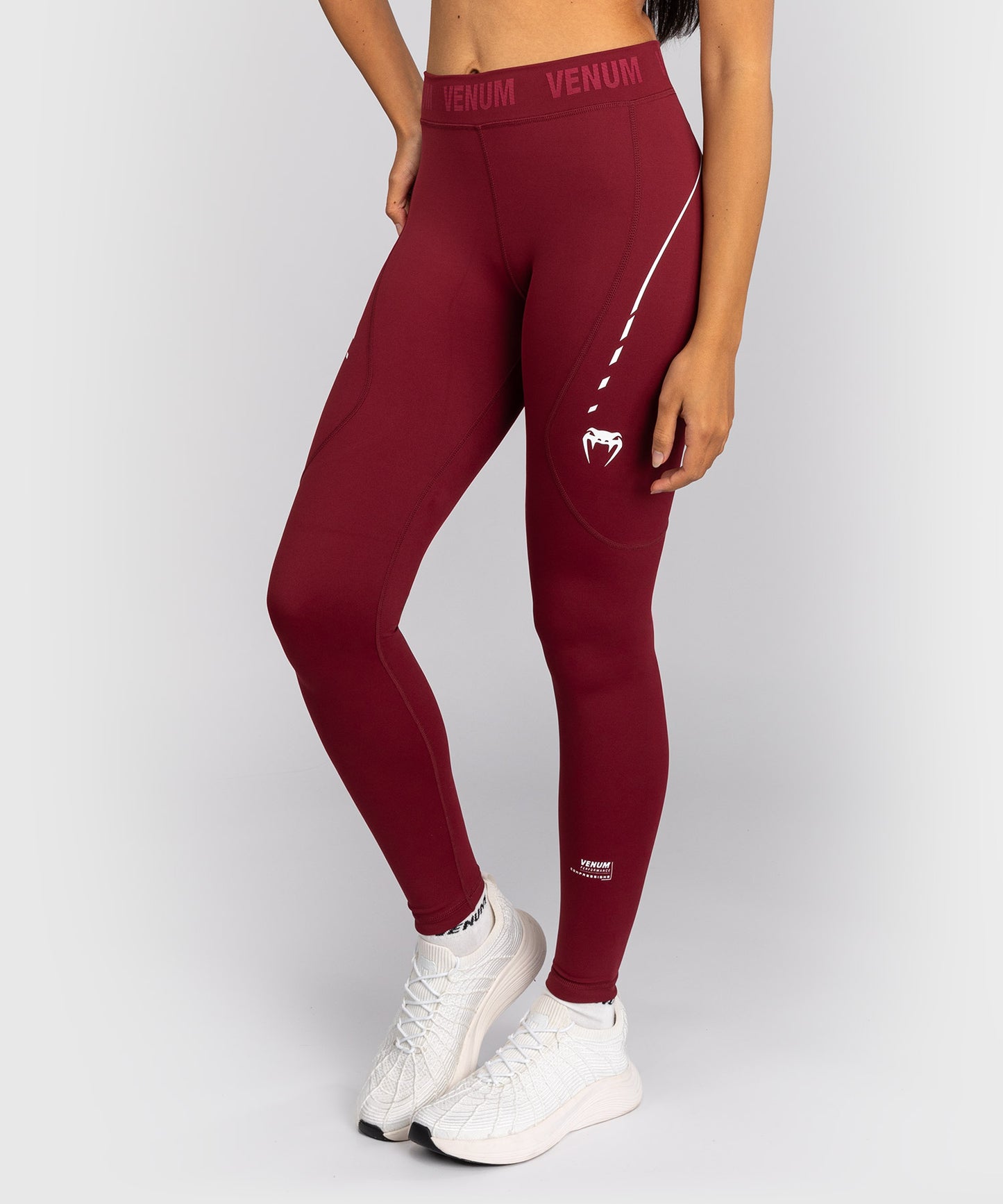Legging Femme Venum Adrenaline – Bordeaux/Rose
