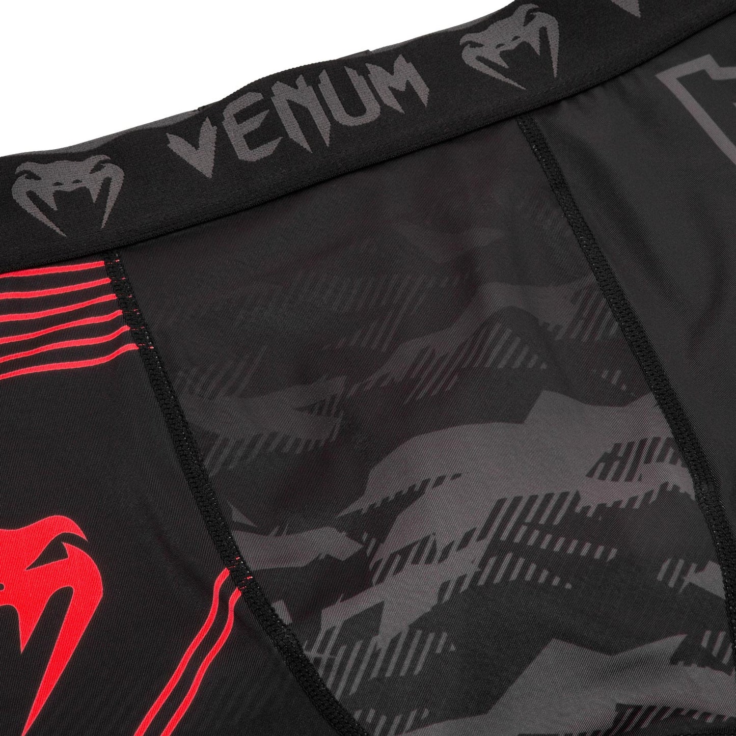 Venum Okinawa 2.0 Compression Shorts - Black/Red