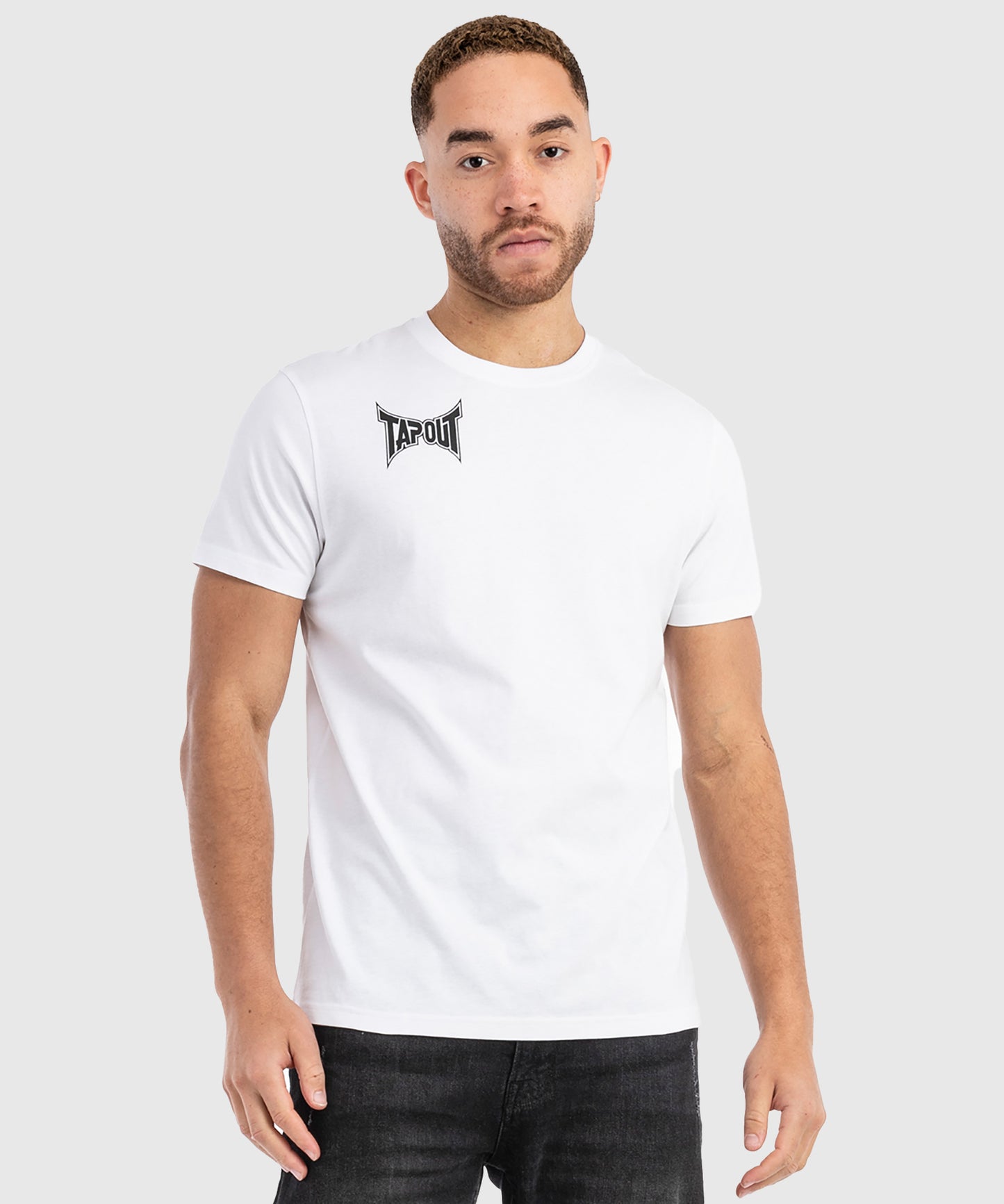 Tapout Octogon T-Shirt - Weiß/Schwarz