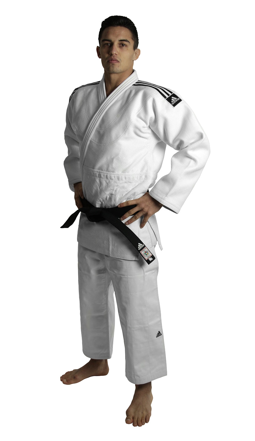 Adidas J690 Quest Kimono de Judo - Blanco