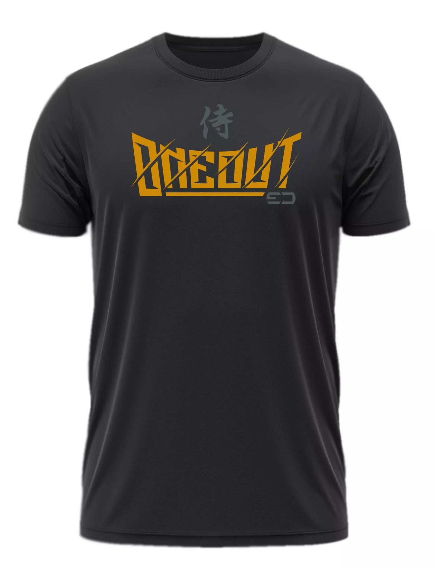 Oneout Samourai Trainings-T-Shirt - Schwarz