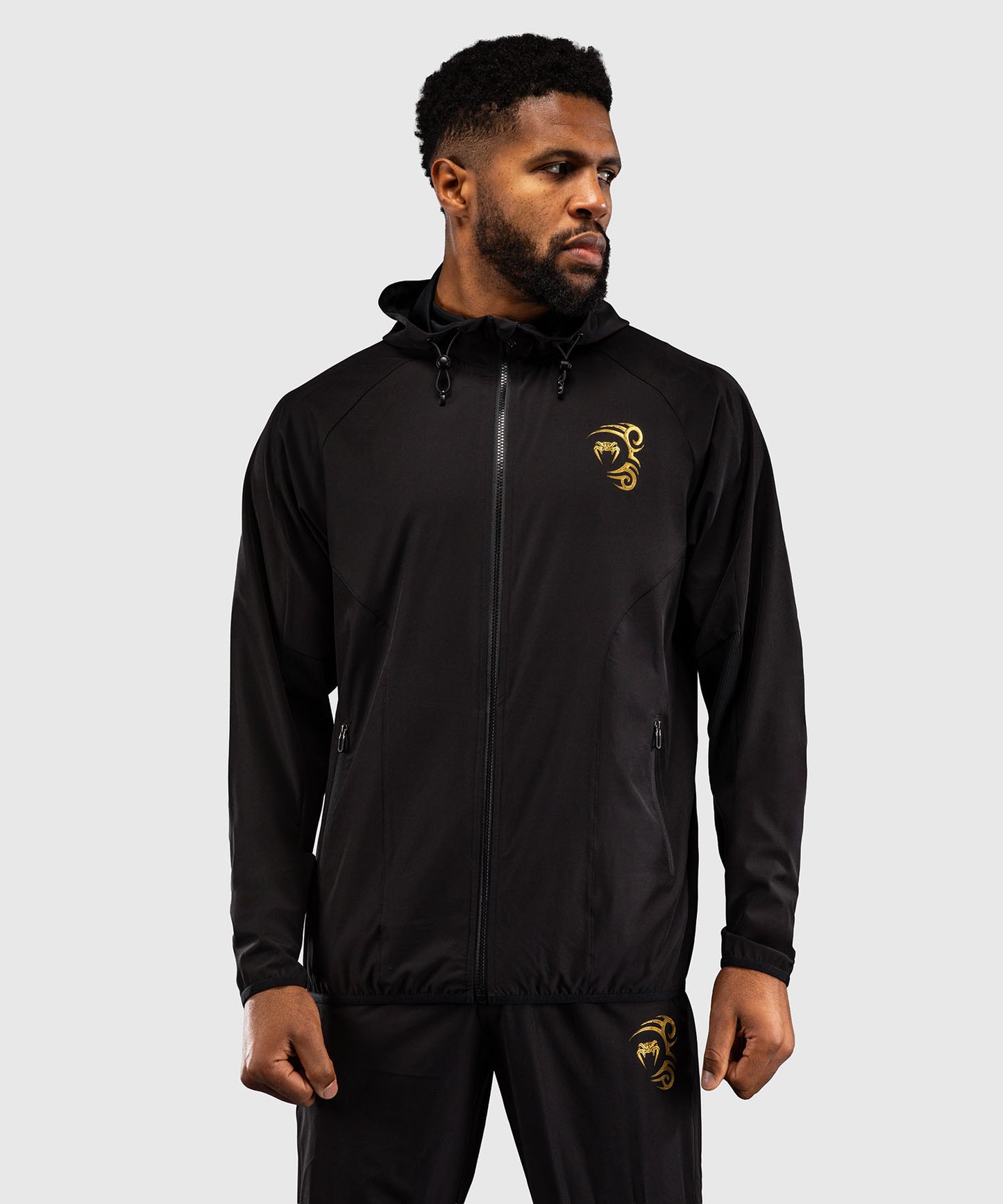 Veste de Survêtement Venum x Mike Tyson Tiger - Noir/Or