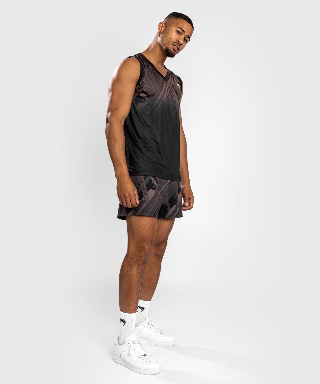 Venum Tecmo 2.0 Dry Tech Tank Top - Schwarz/Braun