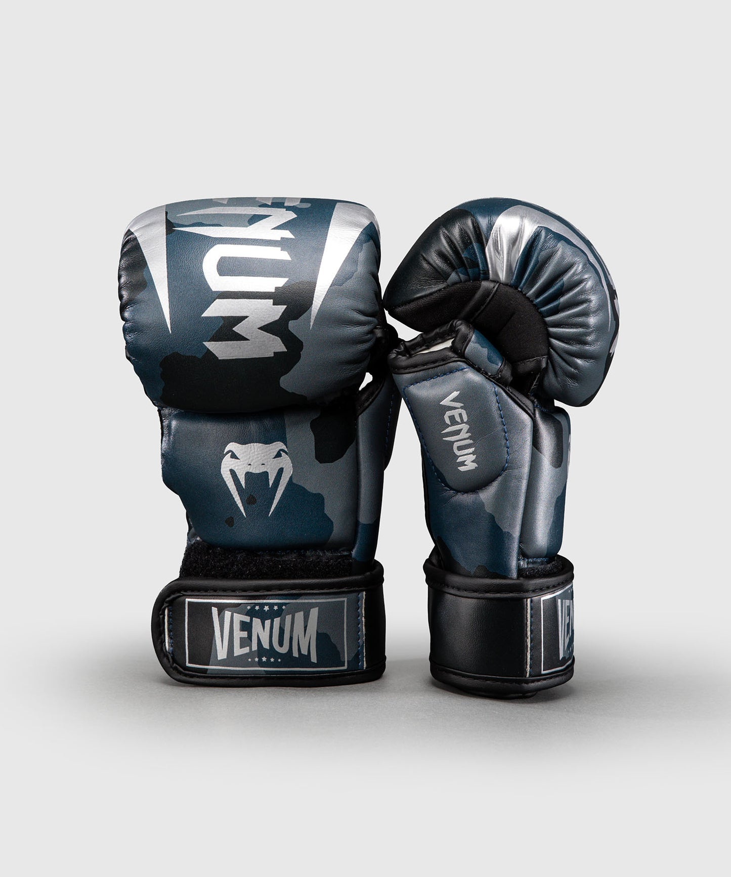 Venum Elite Guanti da Sparring - Blu Navy Scuro/Blu