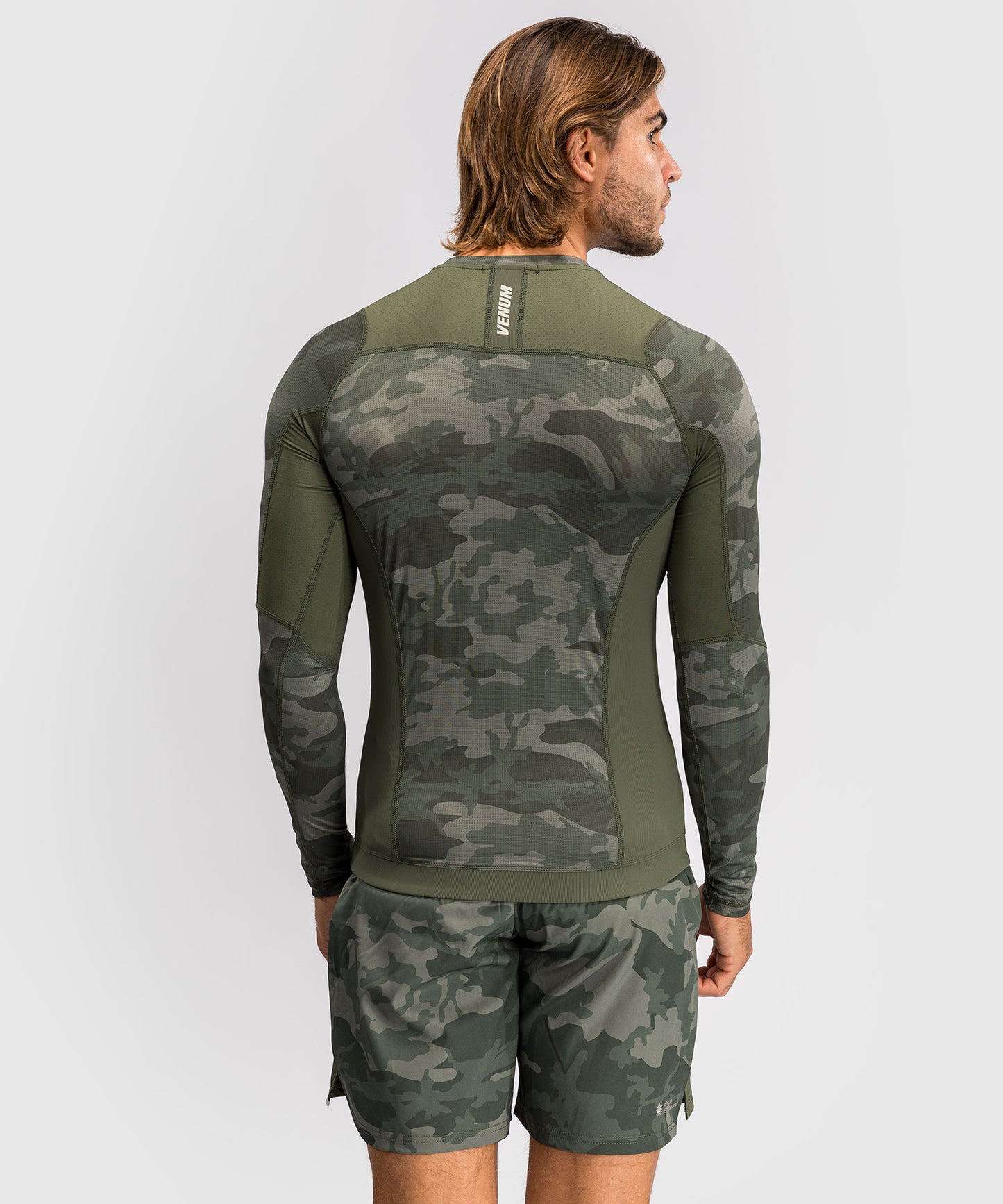 Rashguard à Manches Longues Venum G-Fit Air pour Hommes - Camo Militaire