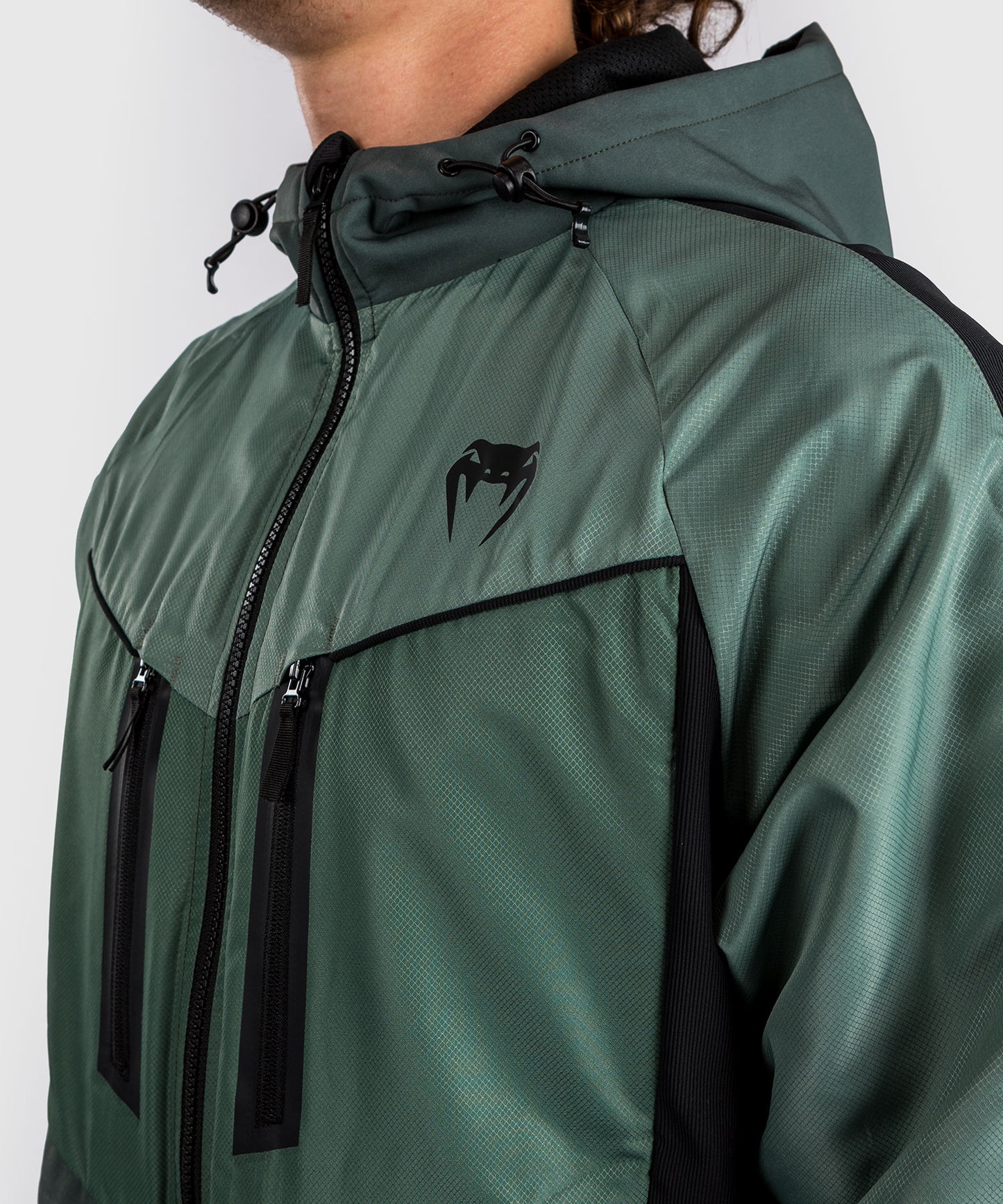 Venum Laser 3.0 Trainingsjacke - Schwarz/Khaki
