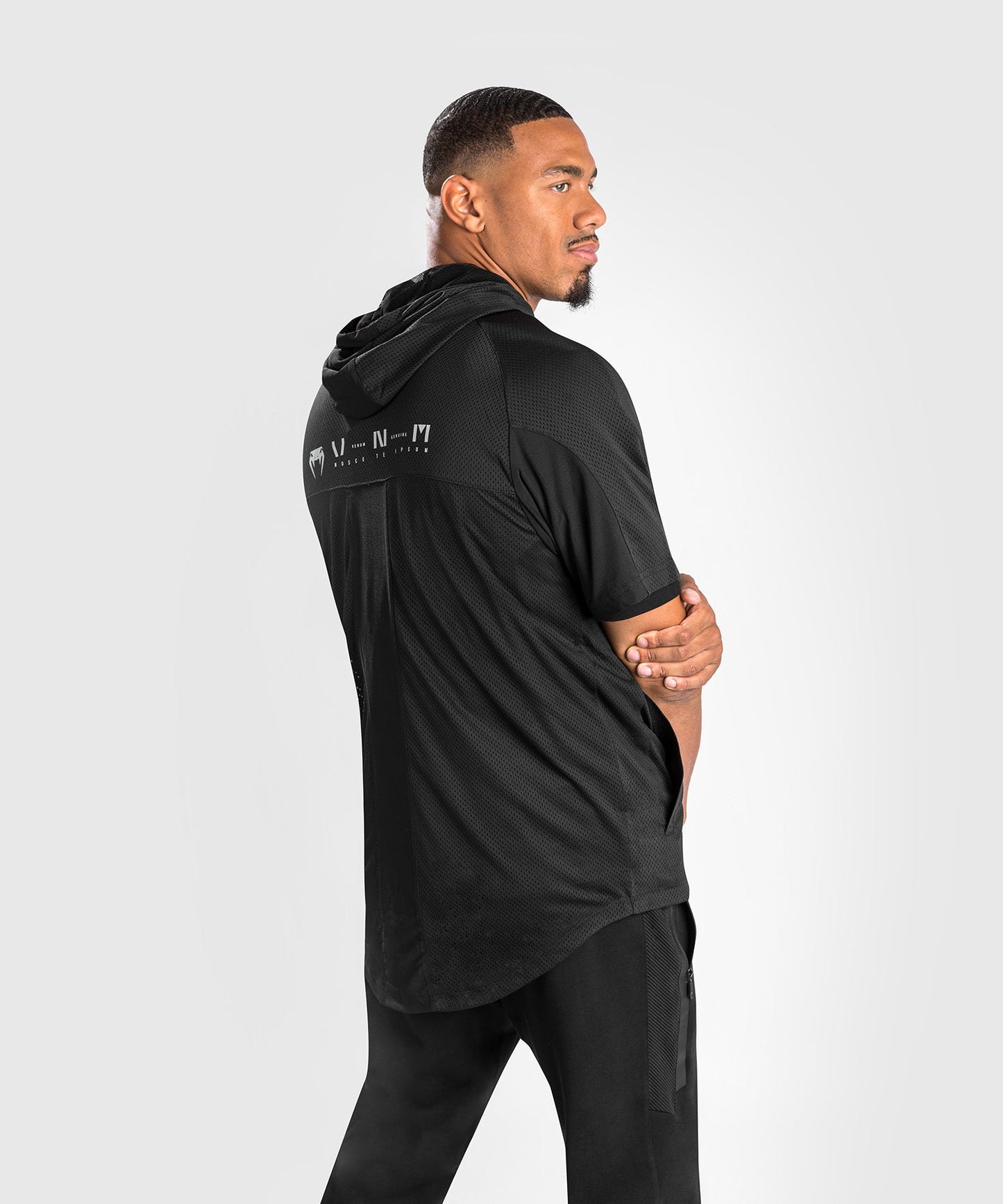 Venum Electron 3.0 Dry Tech Jacket - Short Sleeve - Black