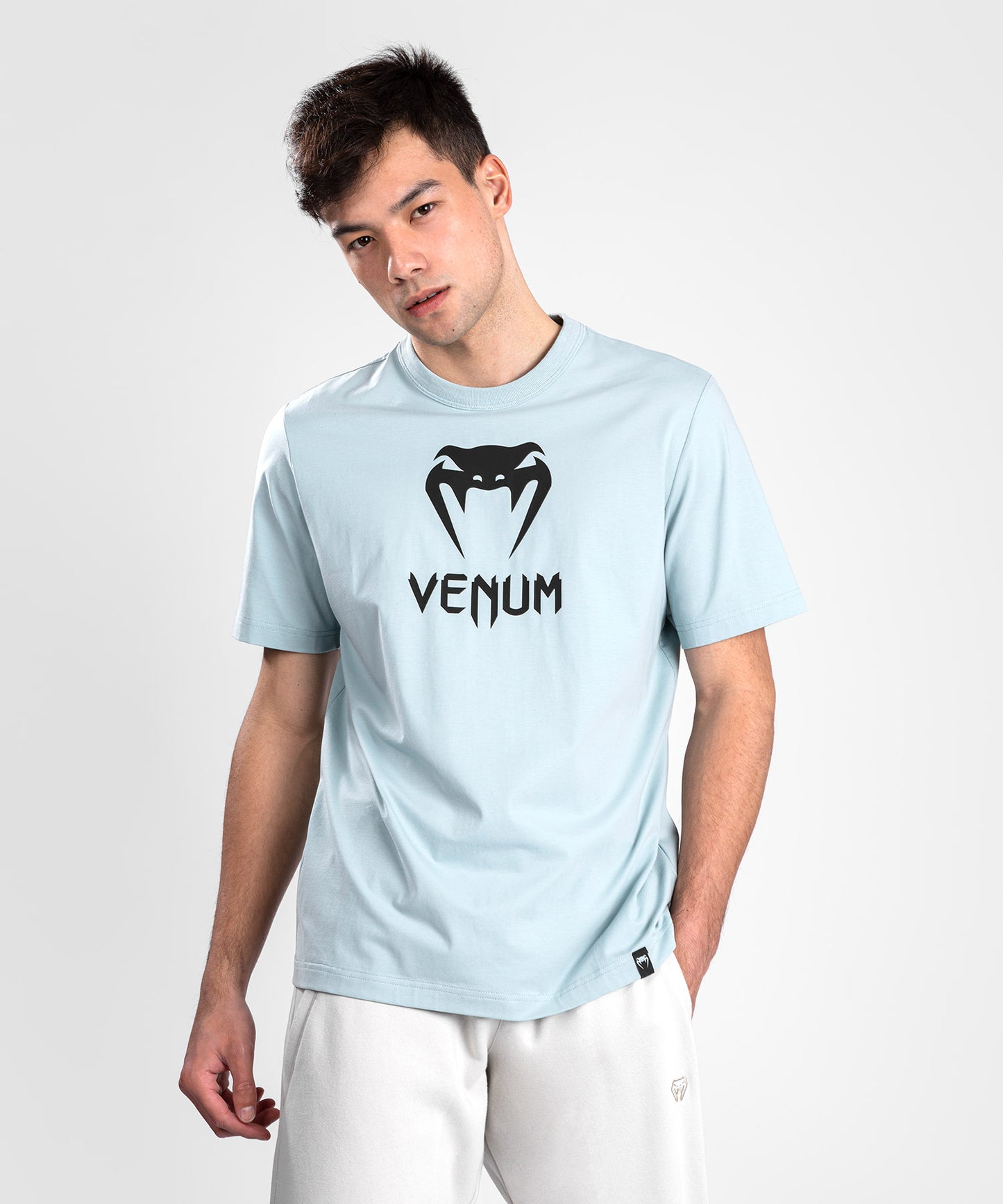 Venum Classic T-Shirt - Blau Hell/Schwarz