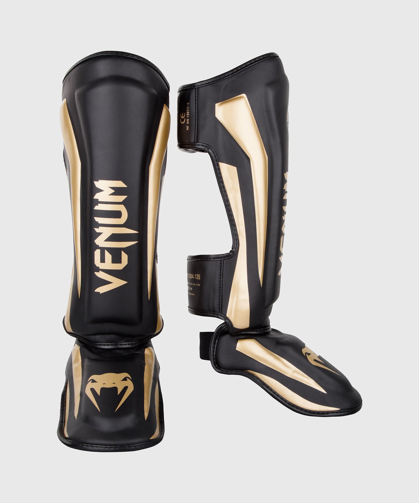 Venum Elite Standup Schienbeinschützer - Schwarz/Gold