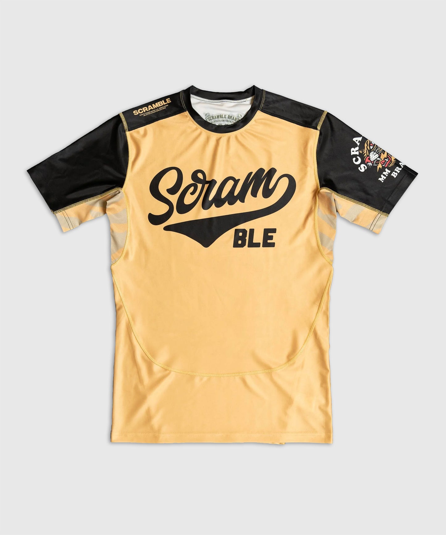Scramble Tigre Rashguard - Negro