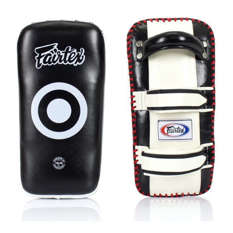 Fairtex Leder Paos - Weiß/Schwarz - Stückweise