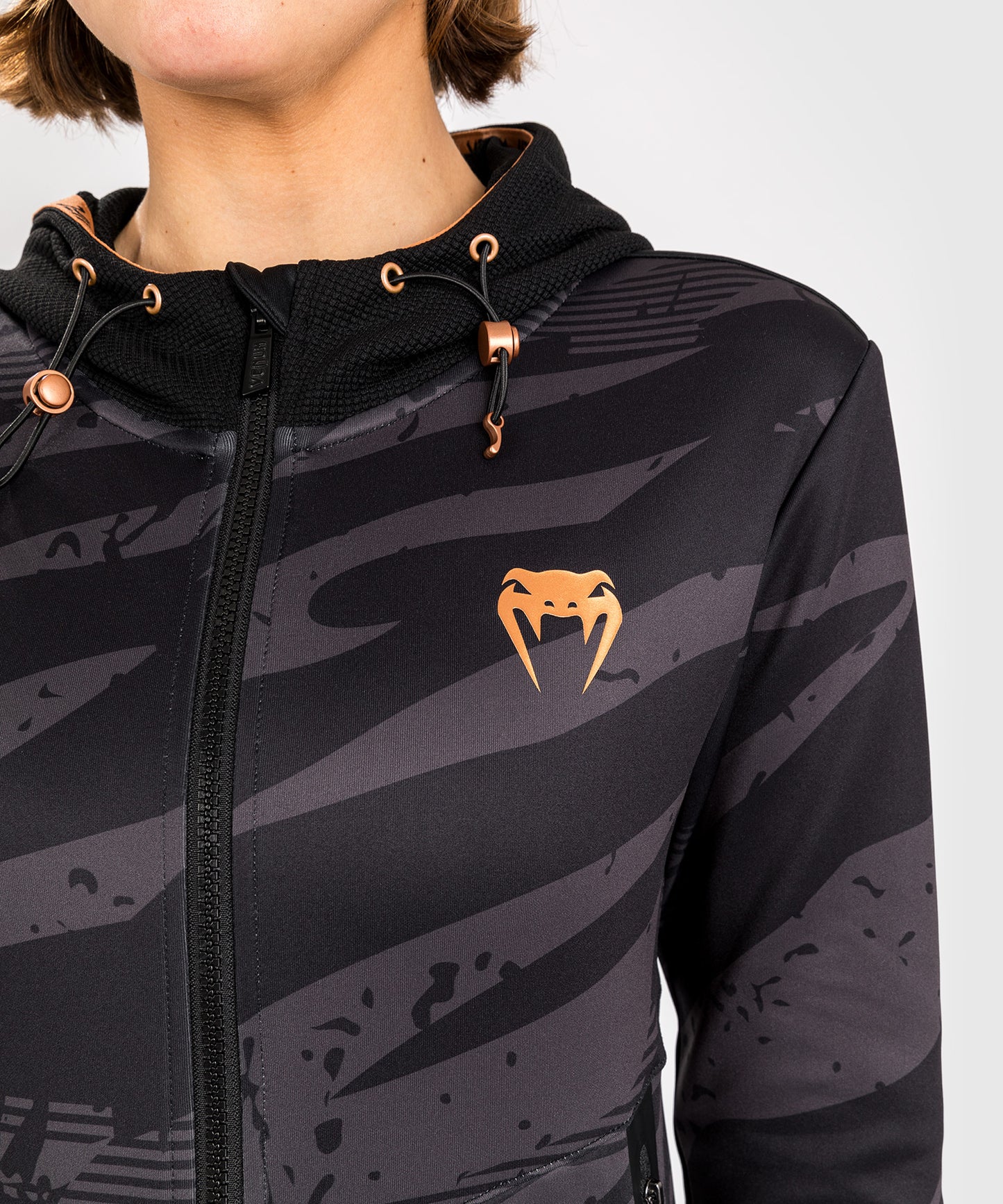 UFC Adrenaline by Venum Fight Week Frauen Zip Hoodie - Urban Camo