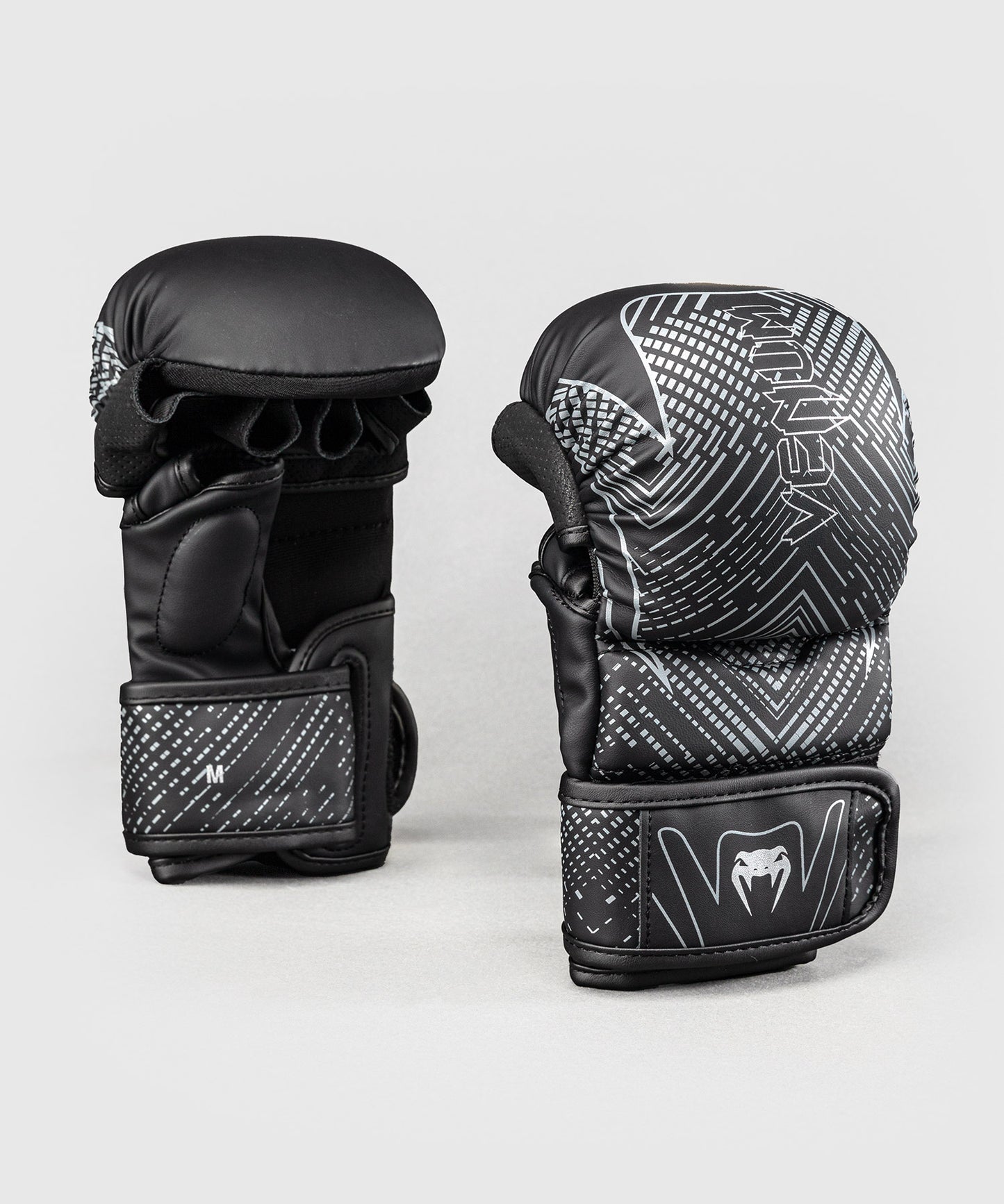 Venum Midnight Fury Guantoni da Sparring - Nero/Grigio/Argento