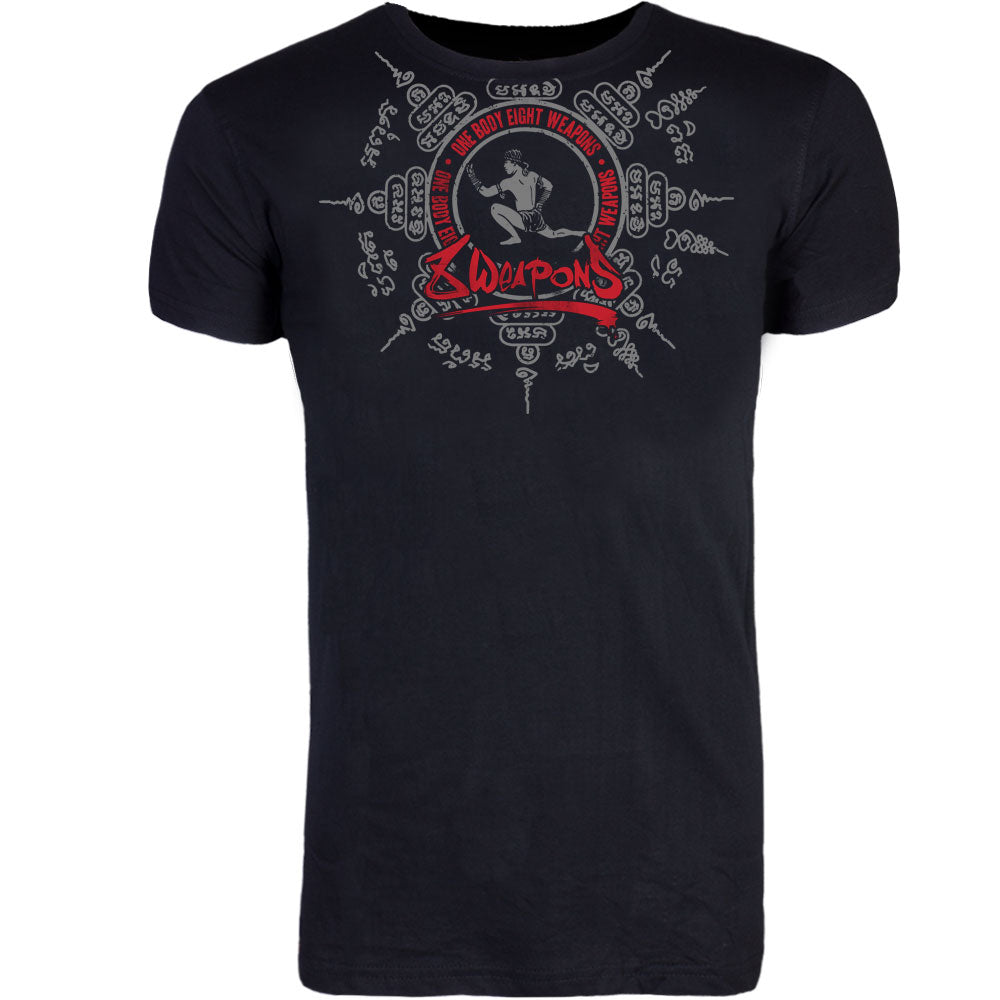 8 Weapons Eight Ways S T-Shirt - Schwarz