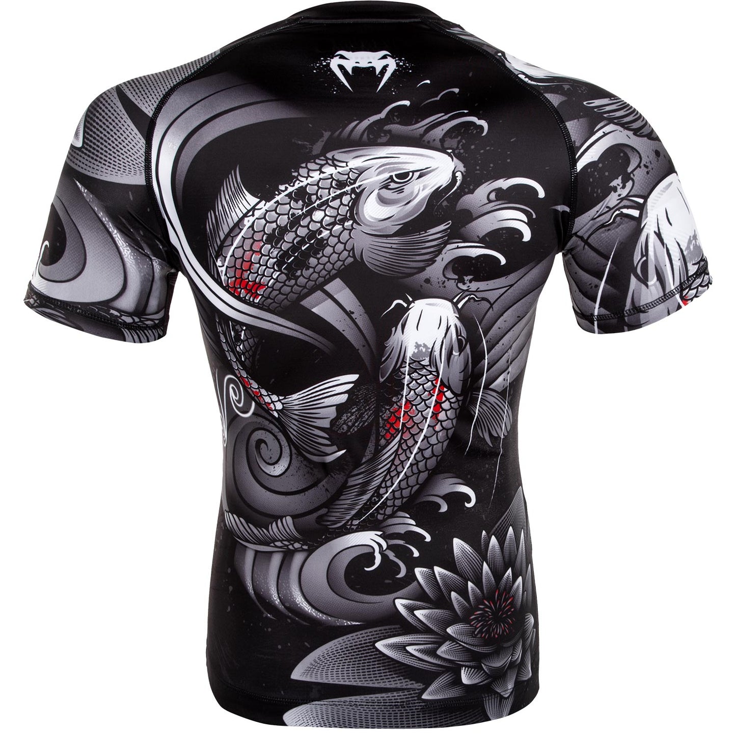 Venum Koi 2.0 Rashguard - Kurzarm - Schwarz/Weiß