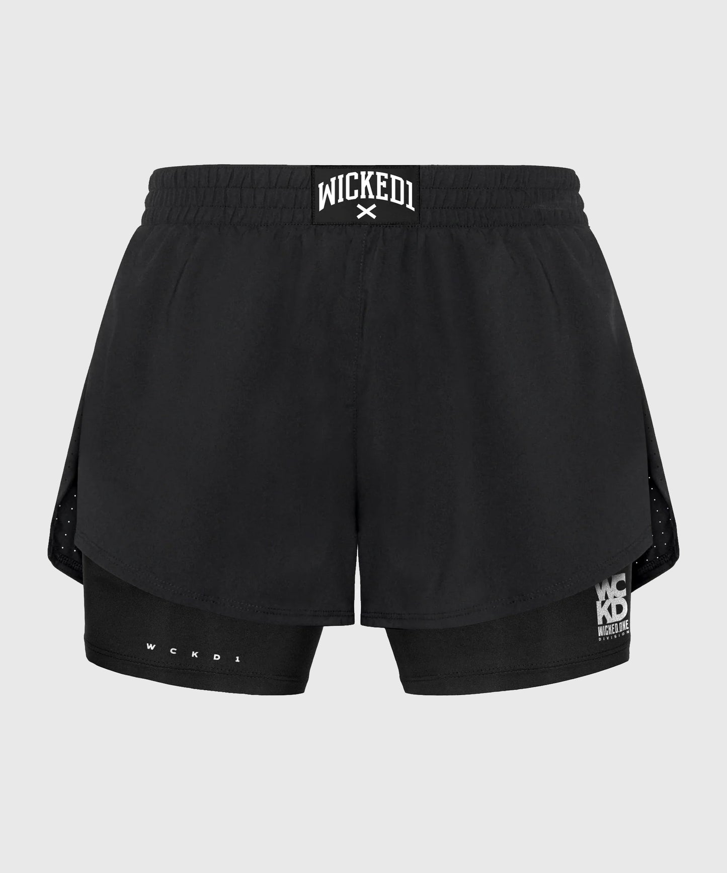 Wicked One Usual Fightshorts - Schwarz