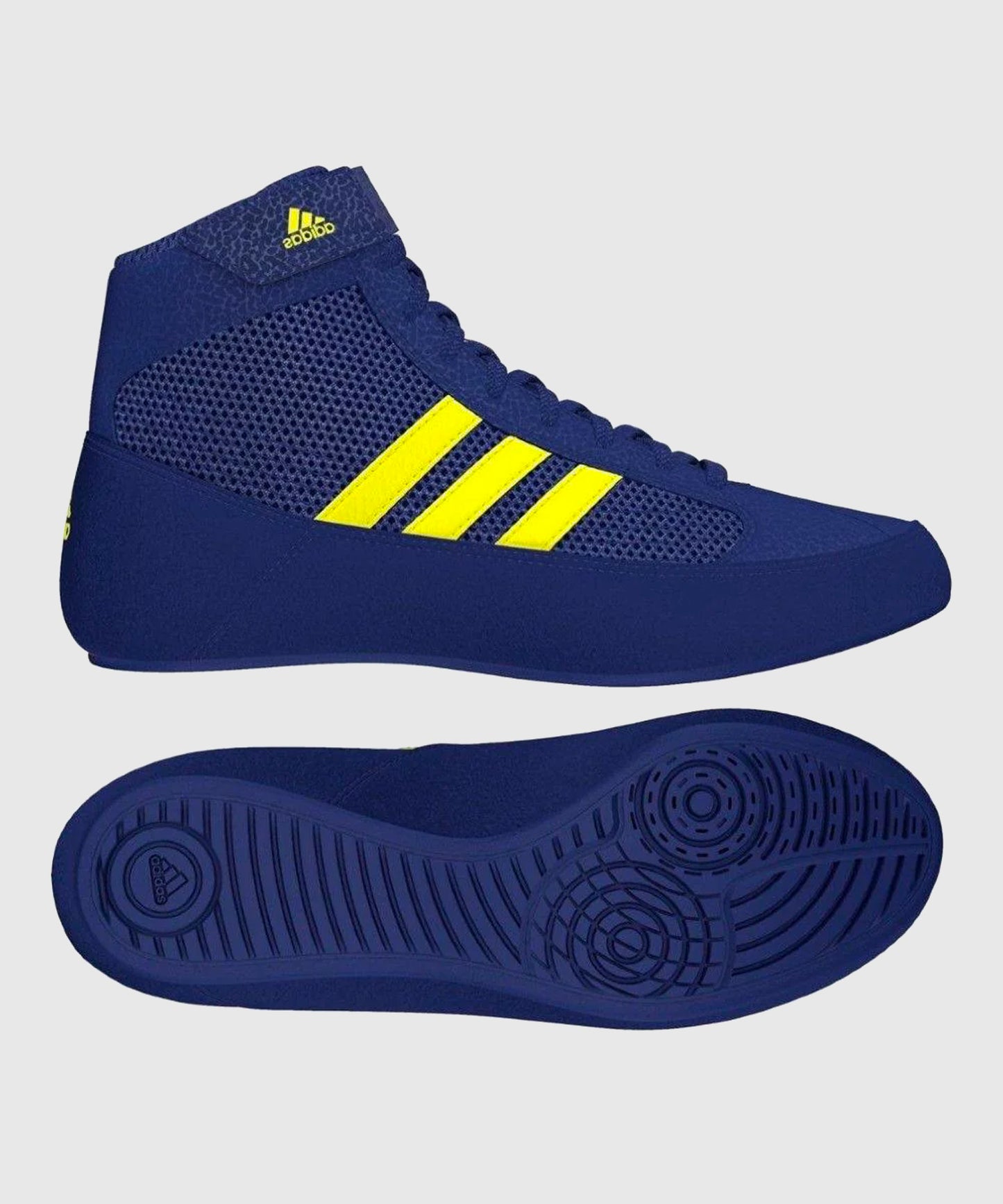 Adidas Havoc Scarpe da Lotta - Blu/Giallo