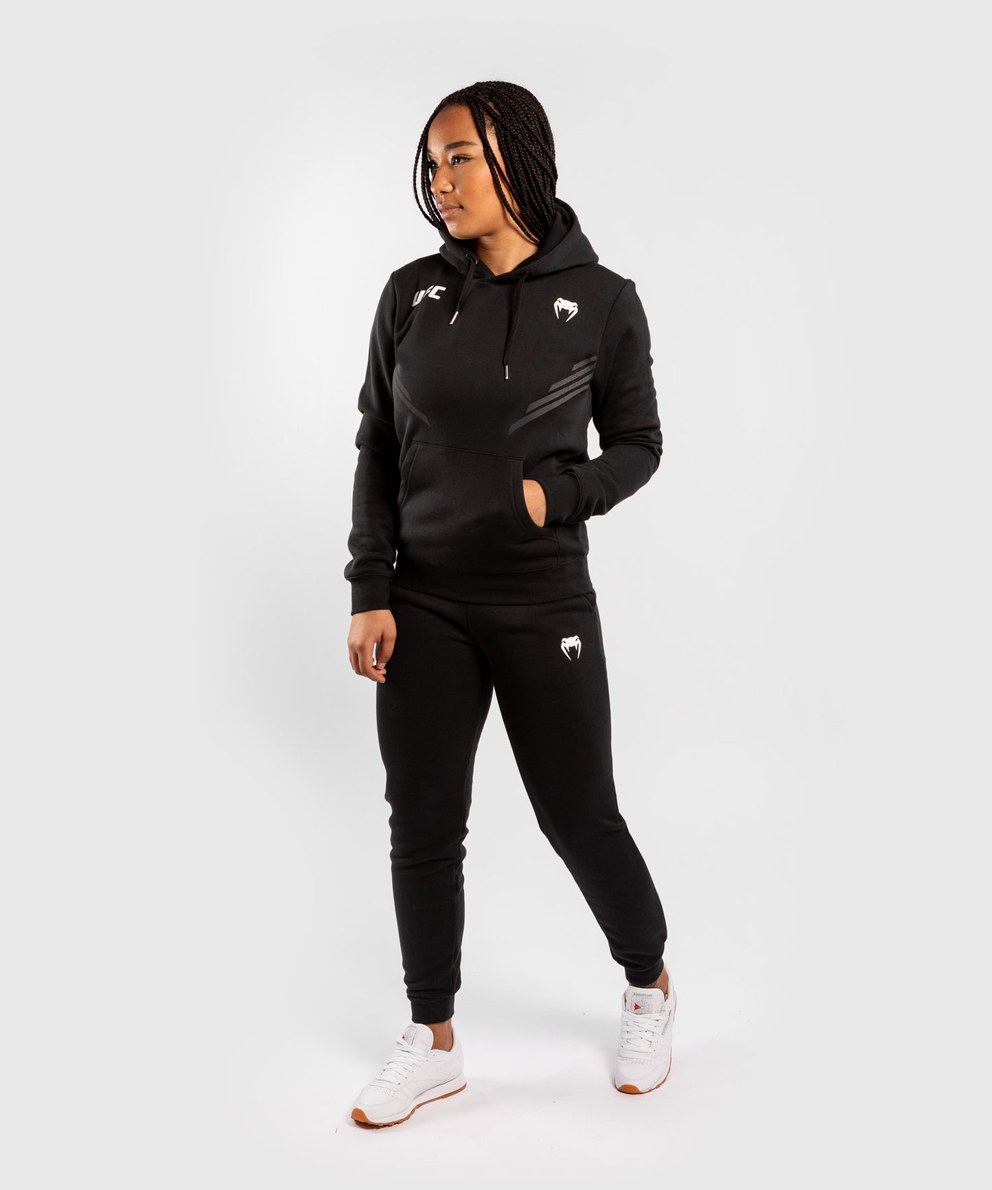 Sweatshirt Femme UFC Venum Replica - Noir