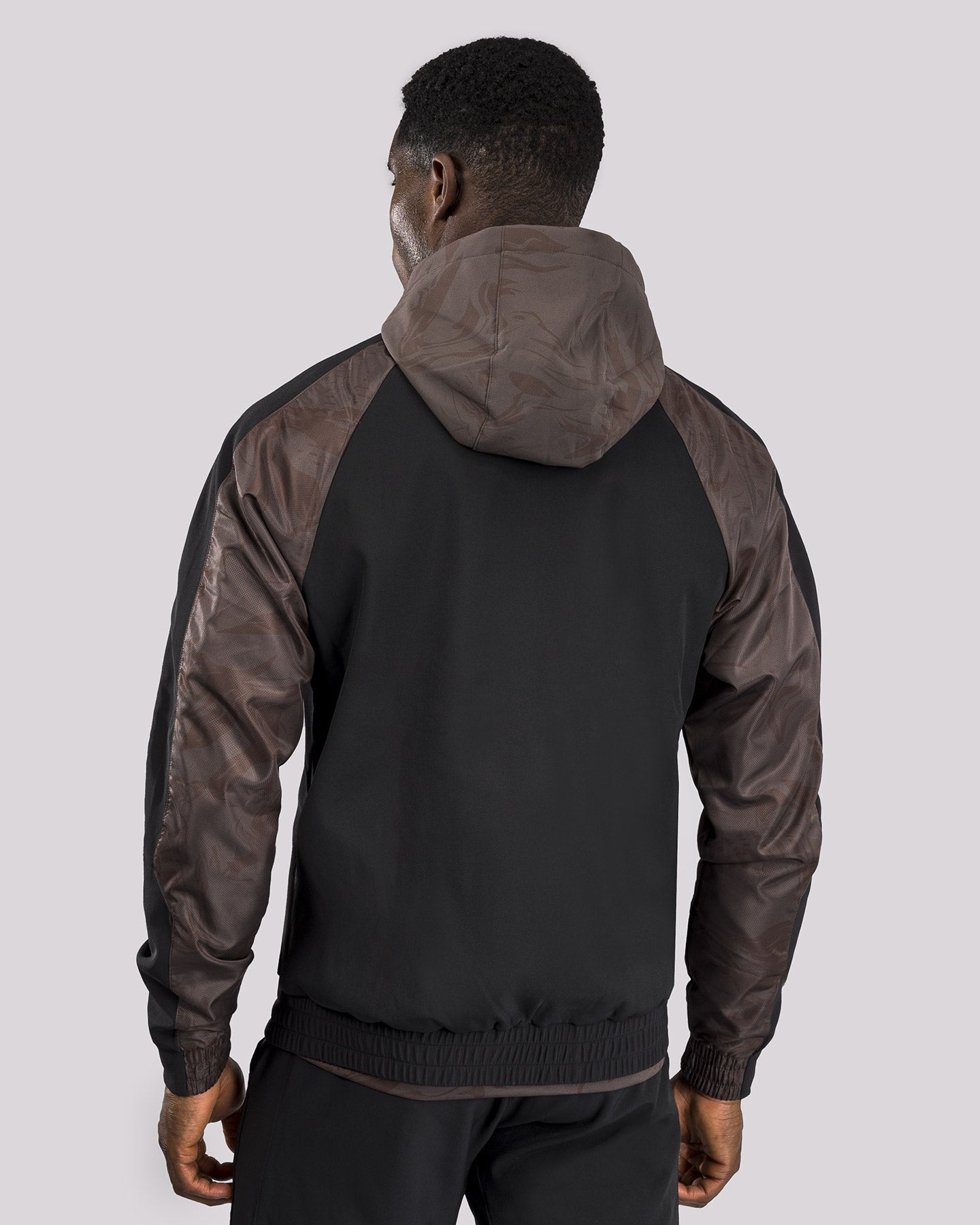 Veste à Capuche Zippé pour Hommes UFC Fusion by Venum Fight Week - Marron Terrestre