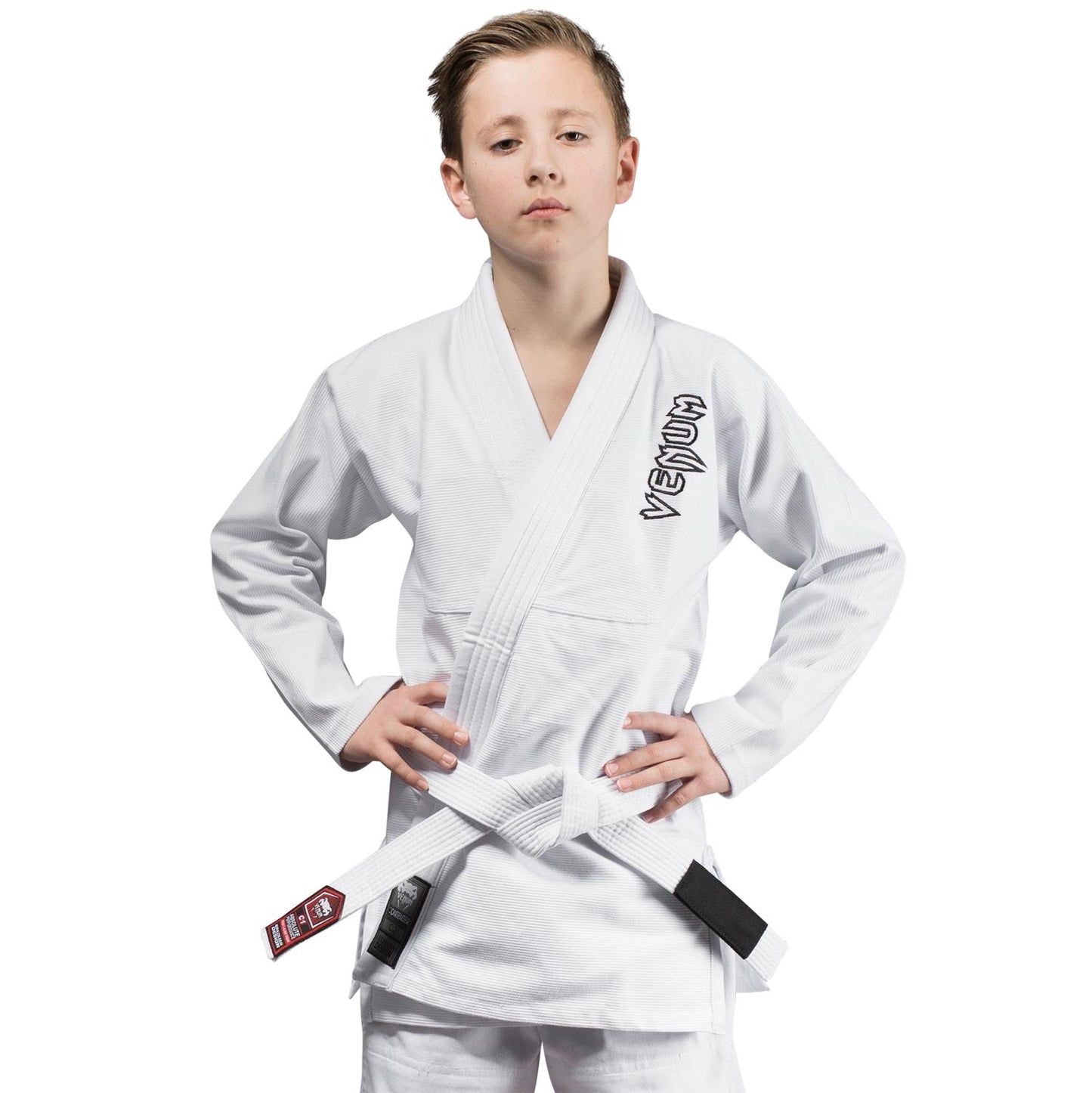 Venum Contender Kids BJJ Gi (Weißer Gürtel angeboten) - Weiß