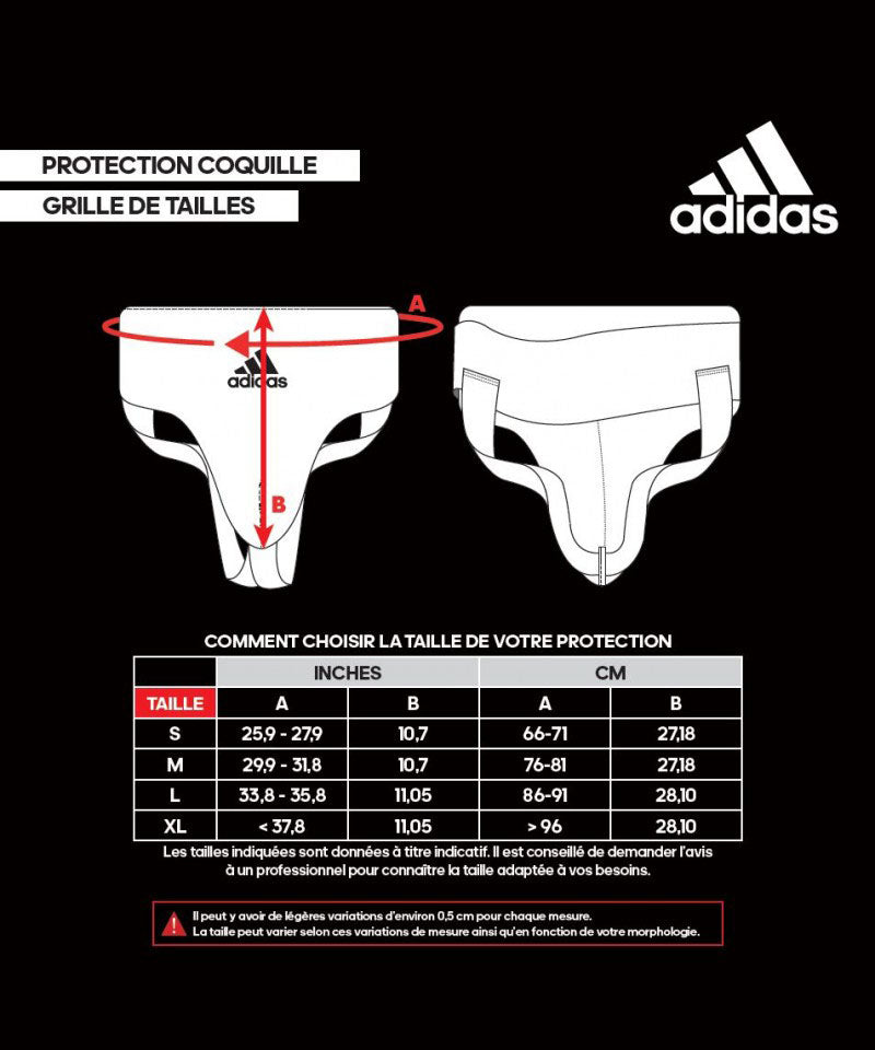 Adidas Anatomic Training Protector Inguinal - Negro