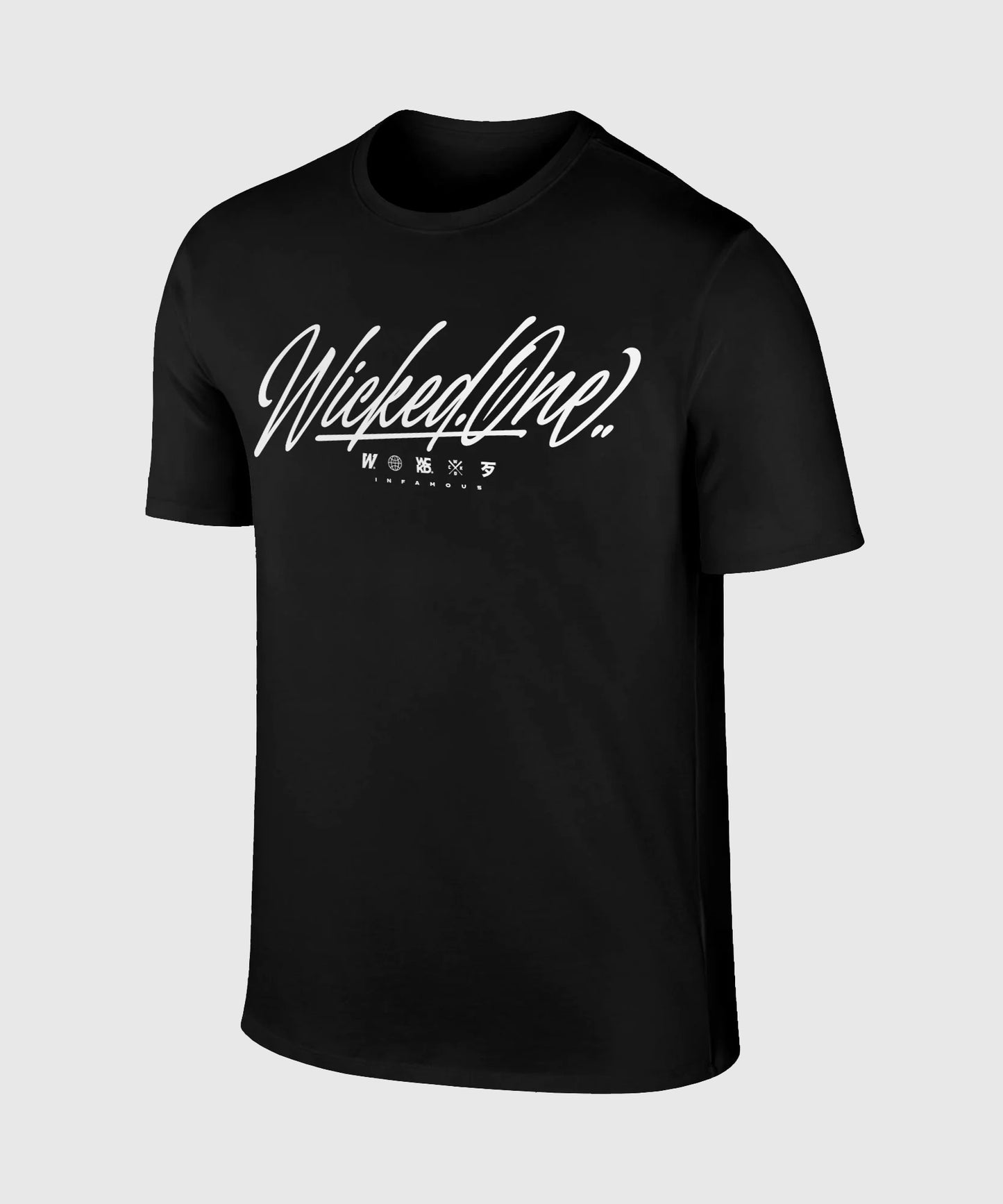Wicked One Original Writing T-Shirt - Schwarz