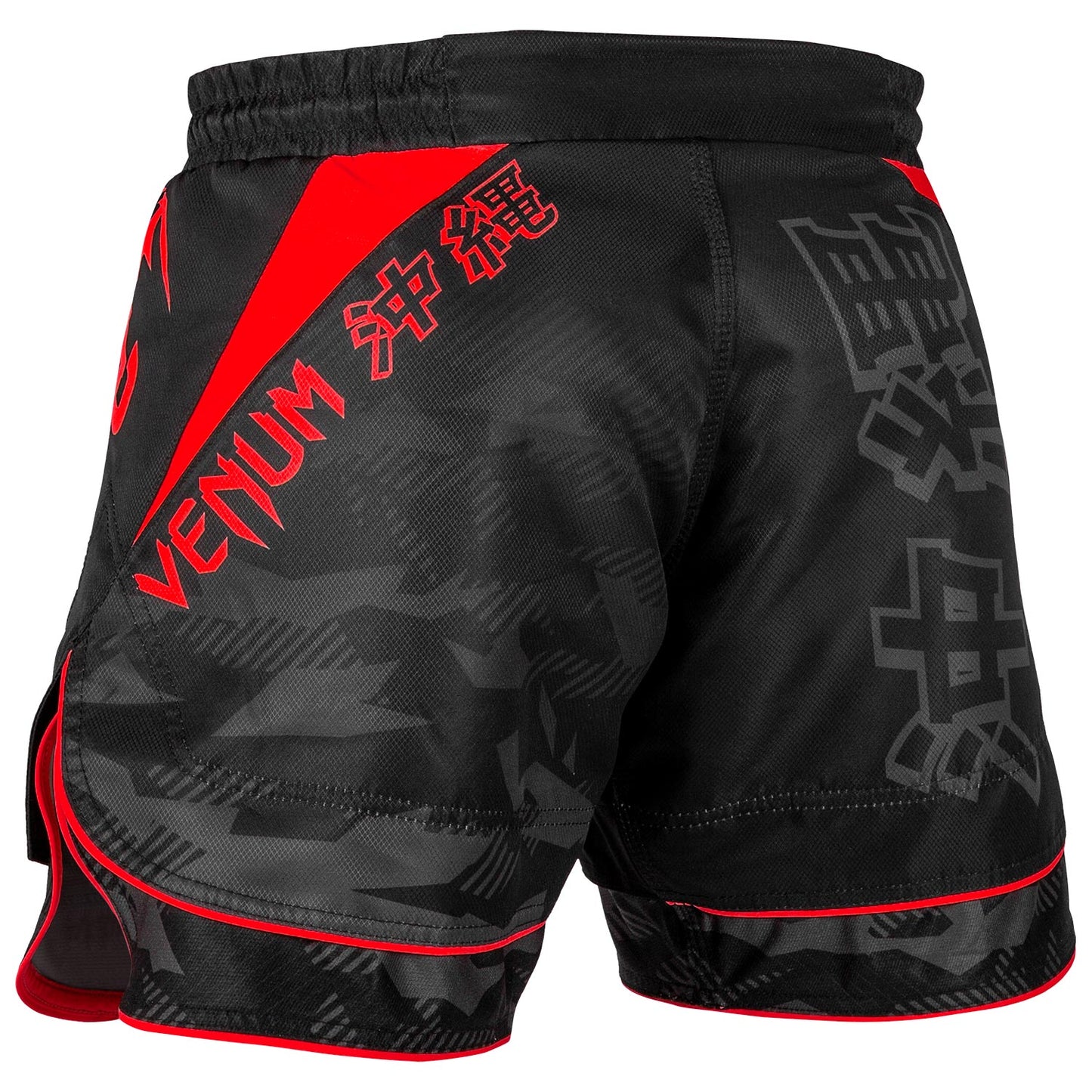 Pantalones MMA Venum Okinawa 2.0 - Negro/Rojo