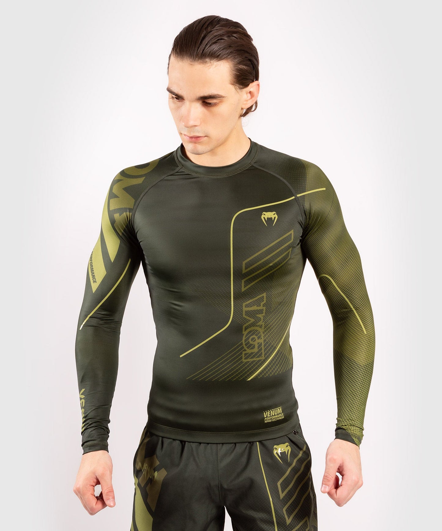 Venum Commando Edition Loma Langarm Rashguard - Khaki