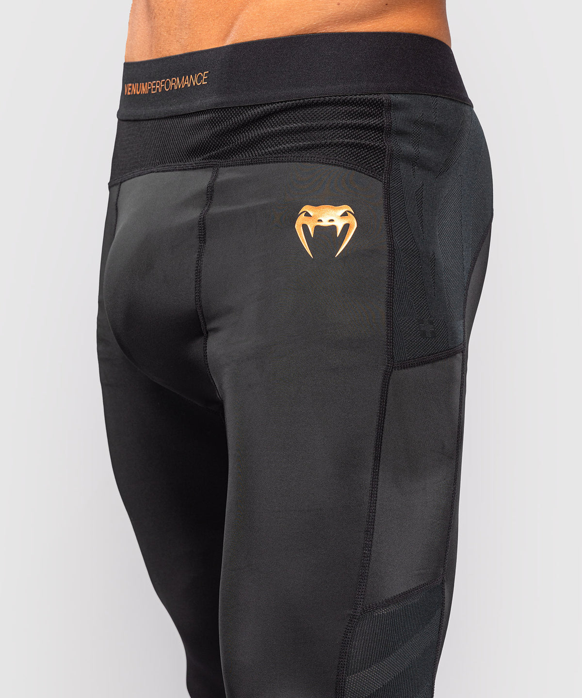 Venum G-Fit Revolution Mallas de compresión - Negro/Cobre
