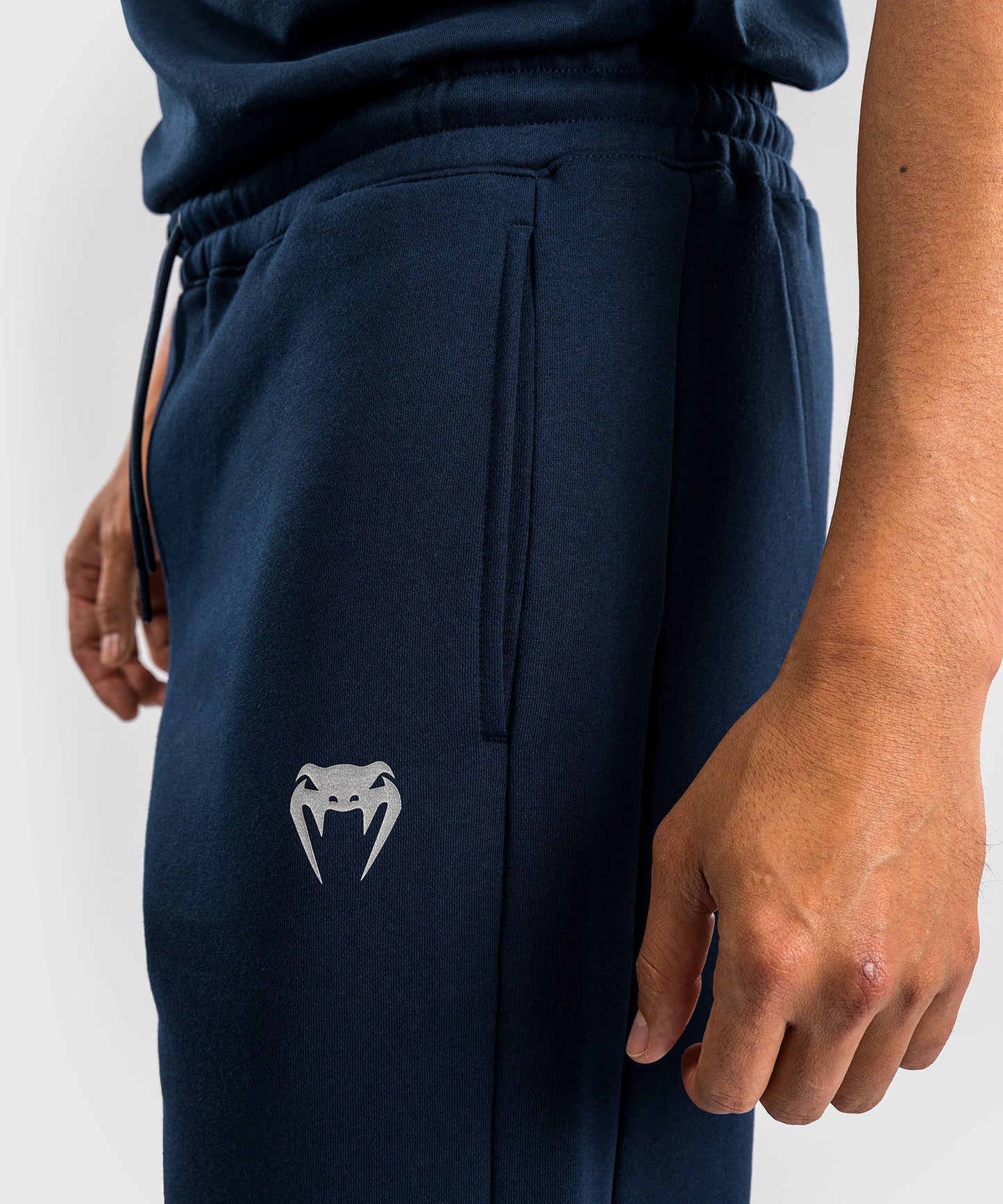 UFC Fusion by Venum Fight Week Pantalón de Algodón para Hombre - Solid Azul oceánico