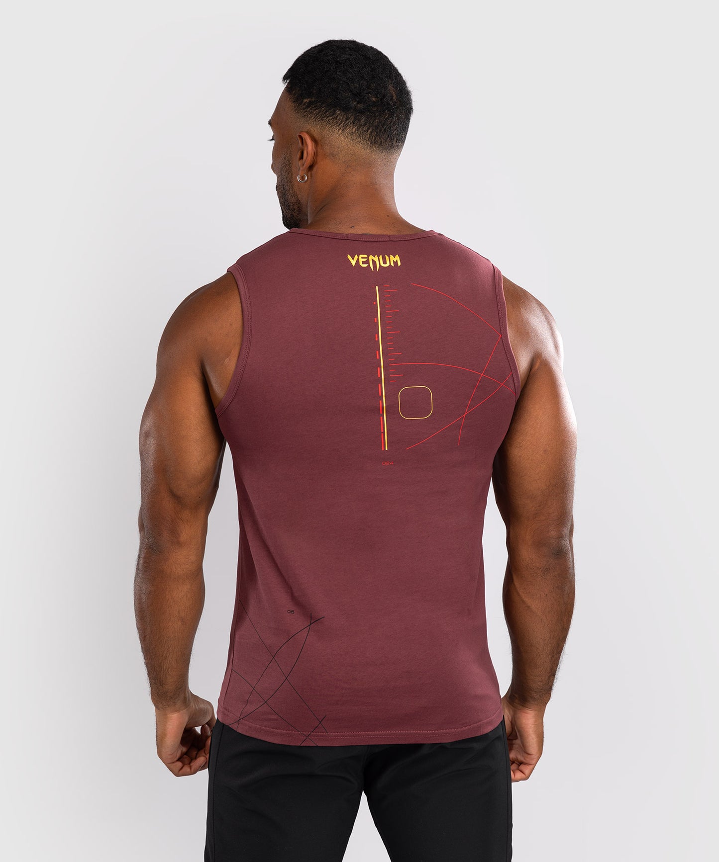 Venum Tactical XT Tank Top - Schwarz/Burgund/Gold