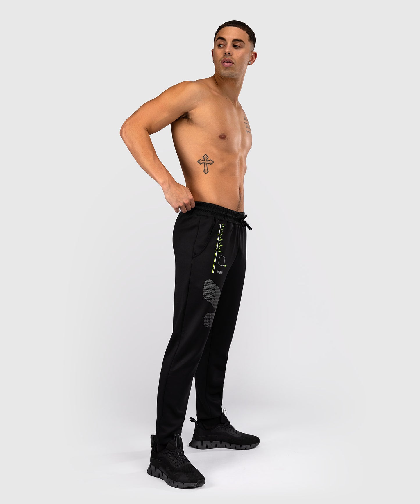 Venum Training Camp 4.0 Jogger - Negro/Verde neón