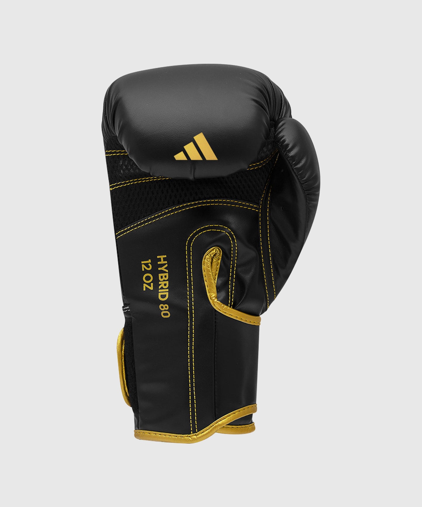 Adidas Hybrid 80 Guantoni da Boxe - Nero/Oro
