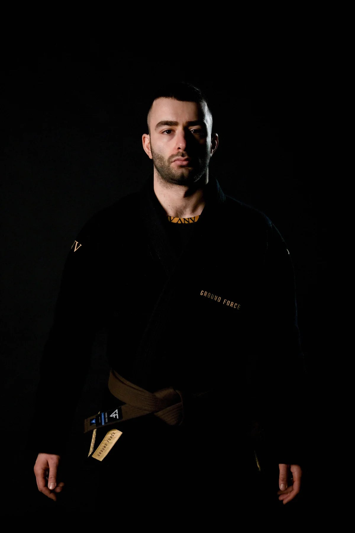 Ground Force Acta Non Verba BJJ Gi - Black