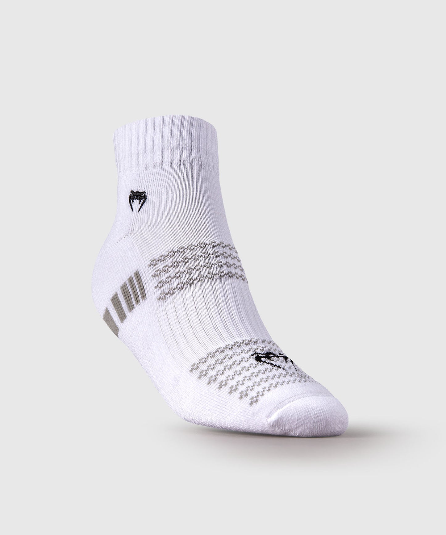 Venum Vector Pack 3 Calcetines Tobilleros - Blanco/Gris
