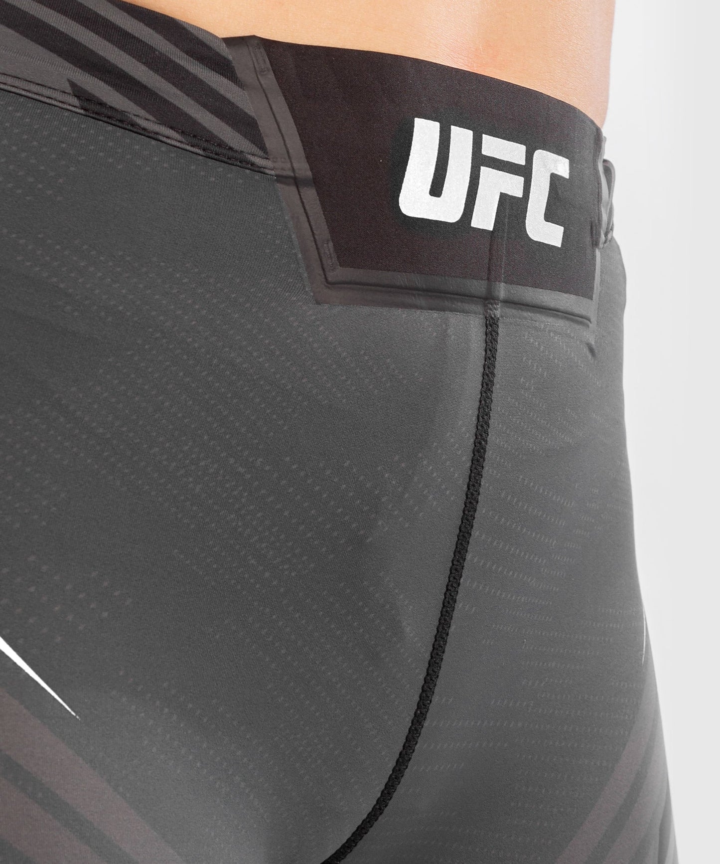 Women's UFC Venum Authentic Fight Night Compression Short - Long Cut - Black