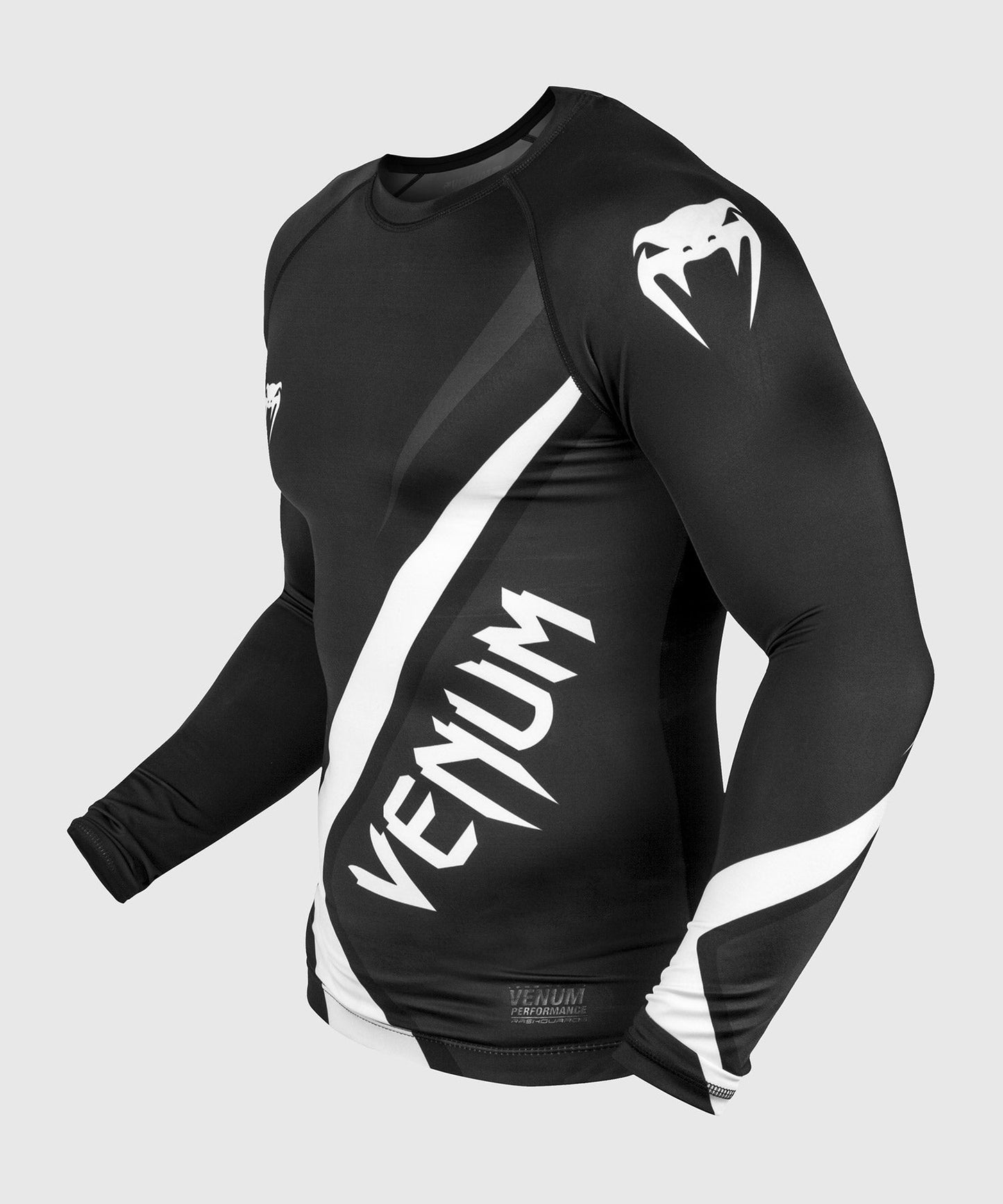 Rashguard Venum Contender 4.0 - Manches longues - Noir/Gris-Blanc